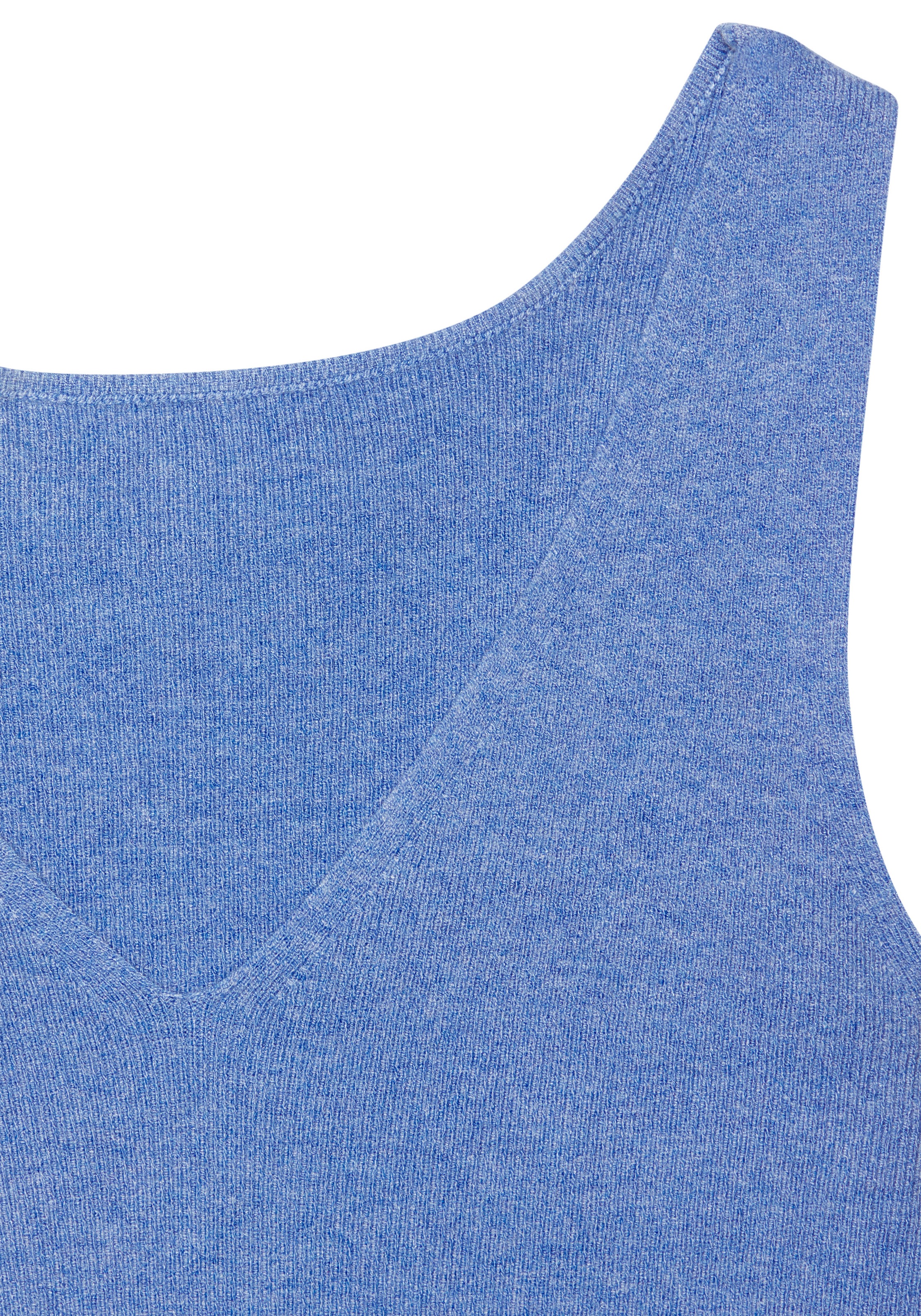 Copenhagen Studios Stricktop, aus hochwertigem Rippstrick