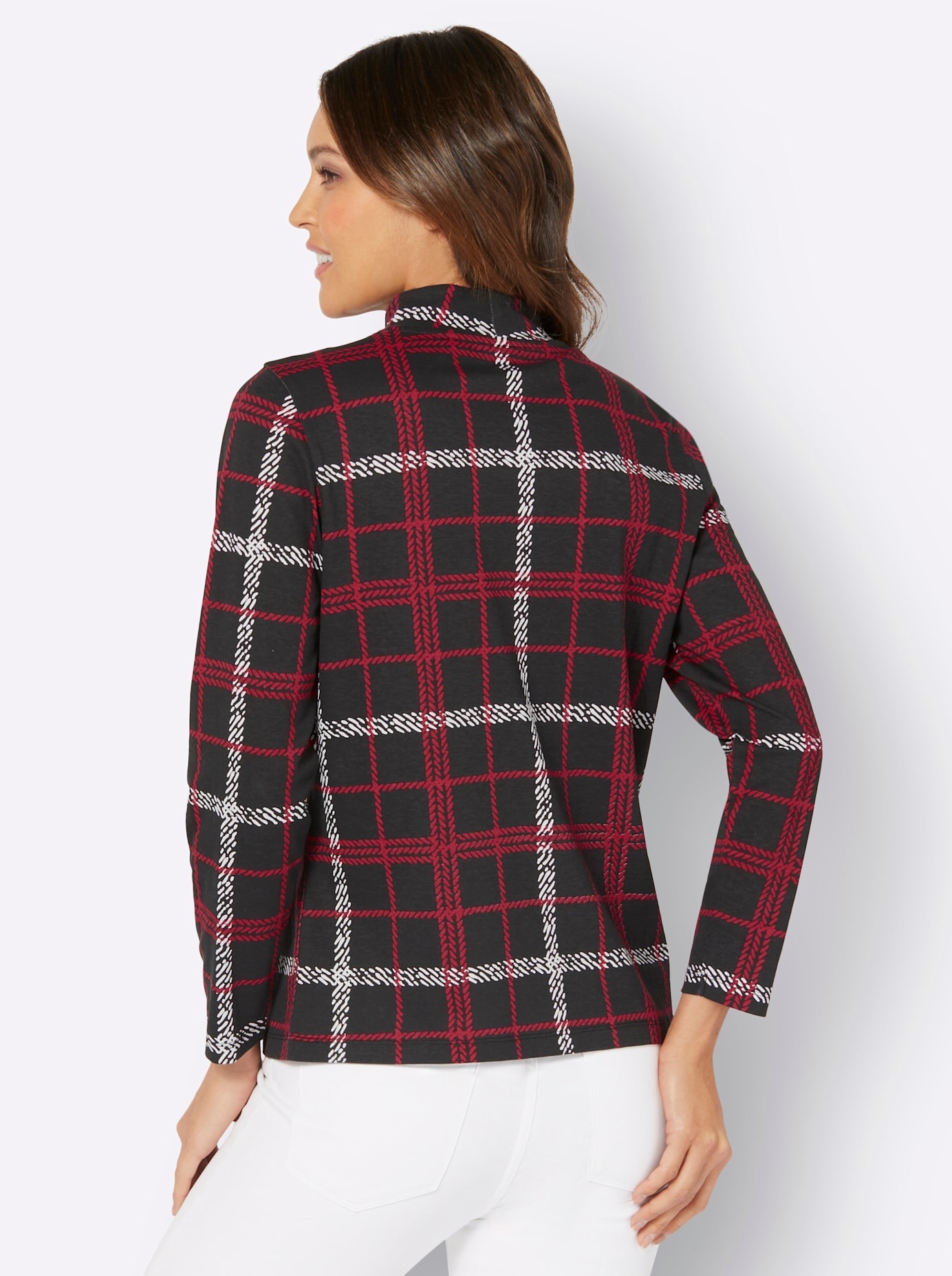 Classic Basics Stehkragenshirt "Stehkragen-Shirt" 1 Stk. tlg. günstig online kaufen
