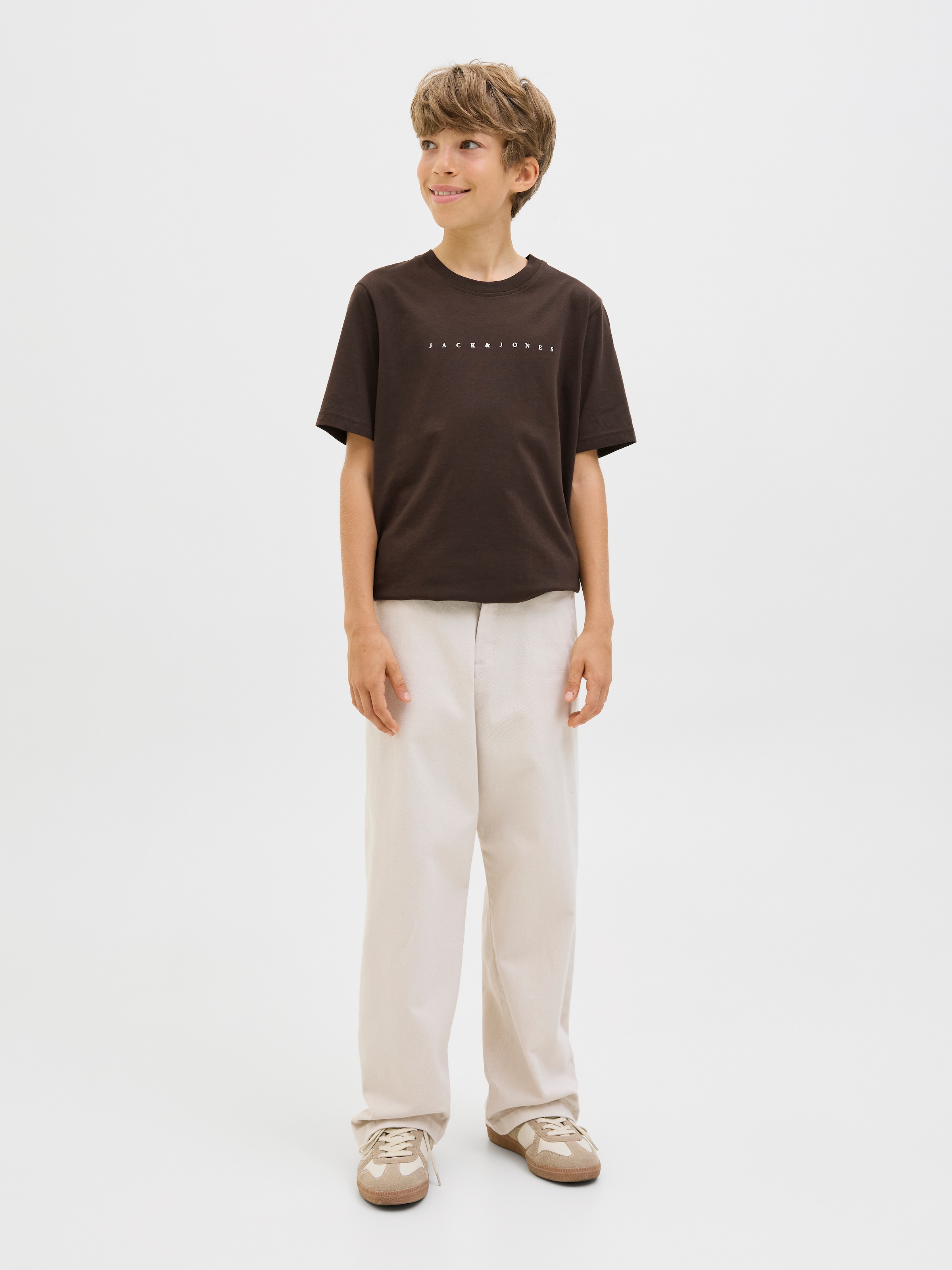 Jack & Jones Junior Rundhalsshirt »JJESTAR lässig, weich, atmungsaktiv, stylisch« bedruckt, casual, relaxed fit, Rundhals