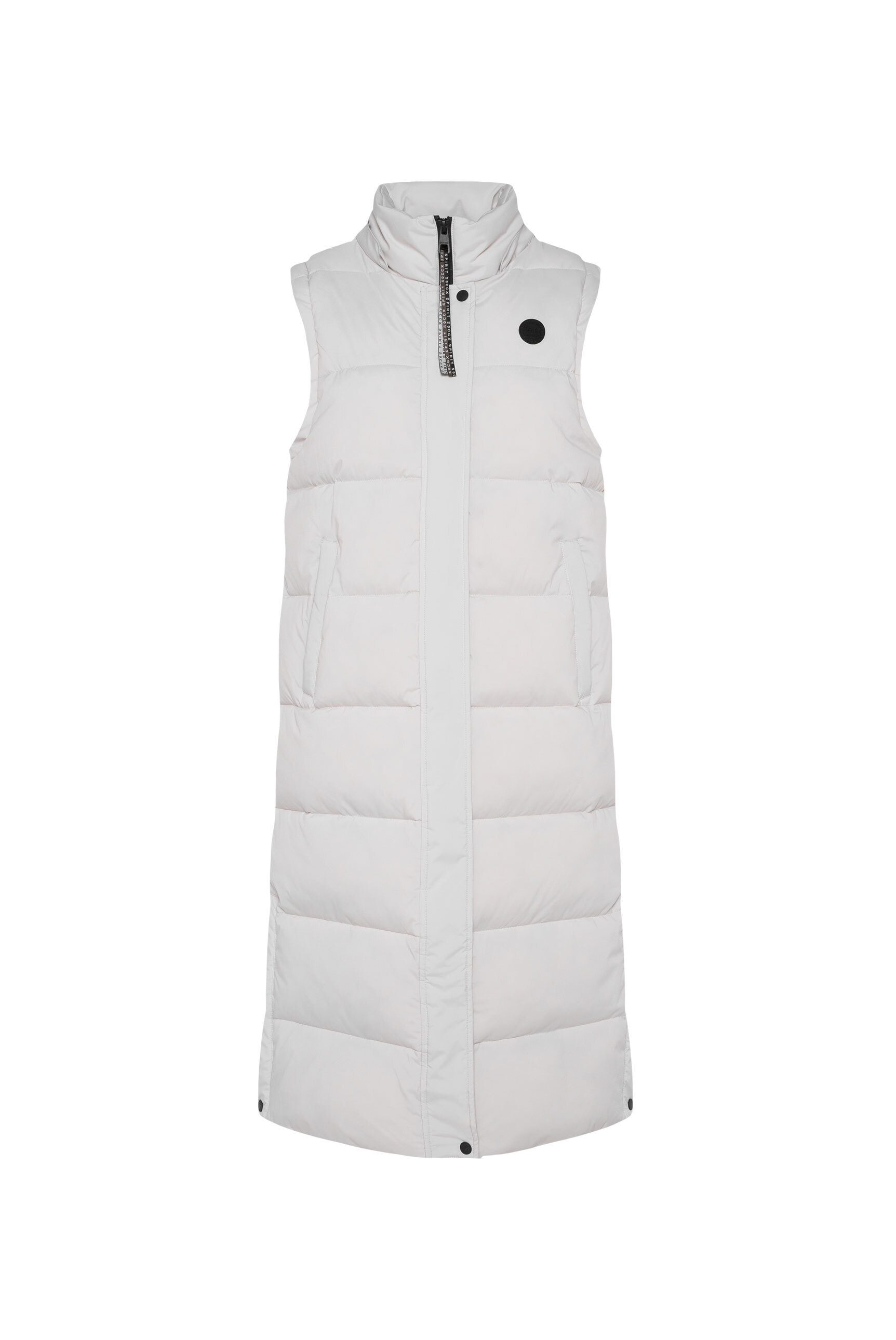 SOCCX Steppmantel mit Zwei-Wege-Reißverschluss