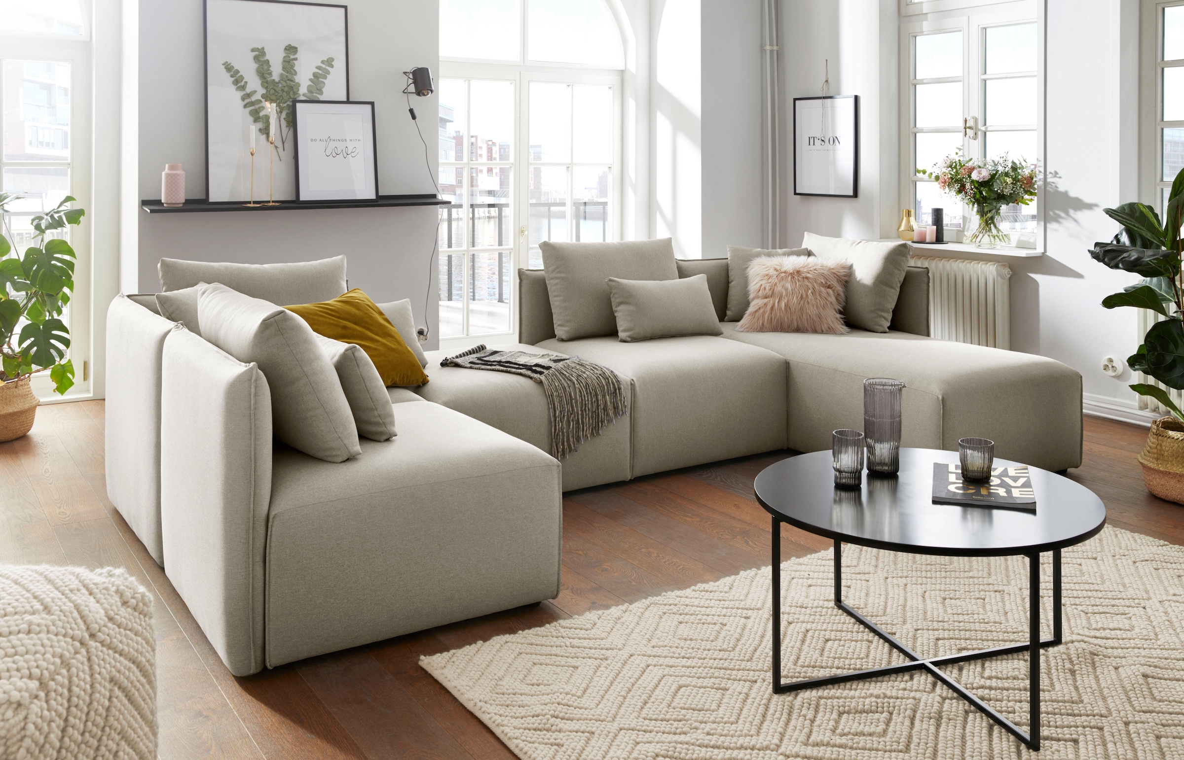 OTTO home Sofa-Eckelement "Nöre" Modul - zum Zusammenstellen; in vielen Bez günstig online kaufen
