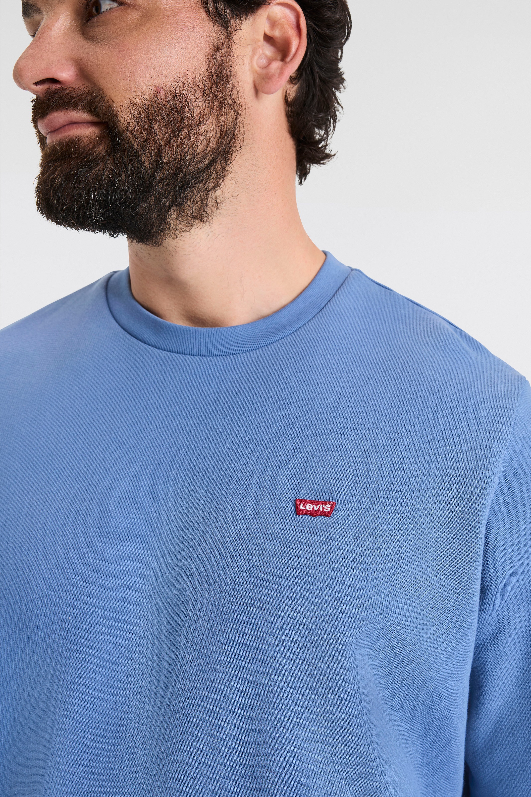 Levi's® Plus Sweatshirt »BIG ORIGINAL HM CREW«, mit Batwing-Logobadge