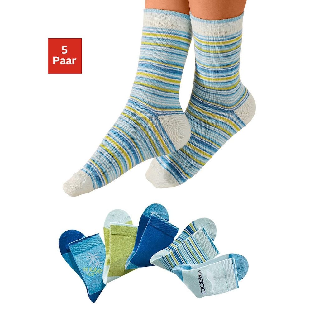 H.I.S Socken, (Set, 5 Paar)