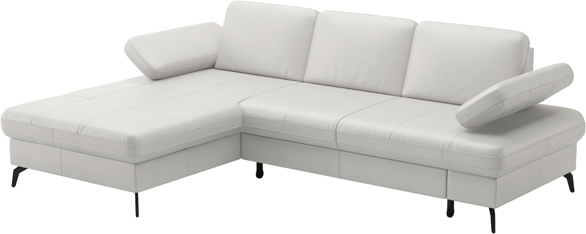sit&more Ecksofa »Morris Jubi« mit Armteilfunktion & 1 Zierkissen, optional Bettfunktion