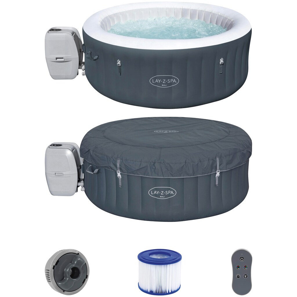 Bestway Whirlpool »LAY-Z-SPA® LED-Bali AirJet™«