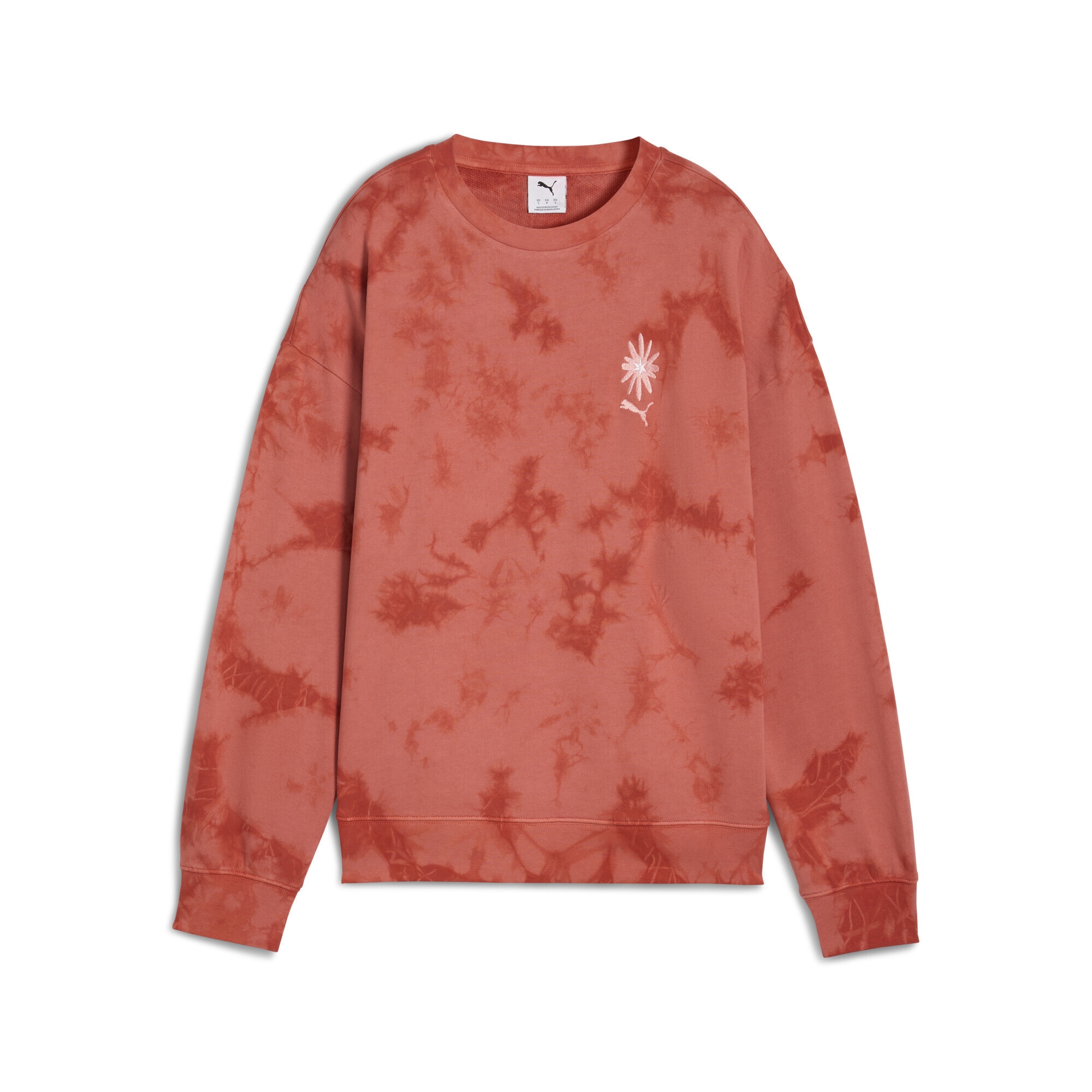 PUMA Sweatshirt "WARDROBE ESS FLORAL PACK Kurzer figurbetonter Crewneck mit günstig online kaufen