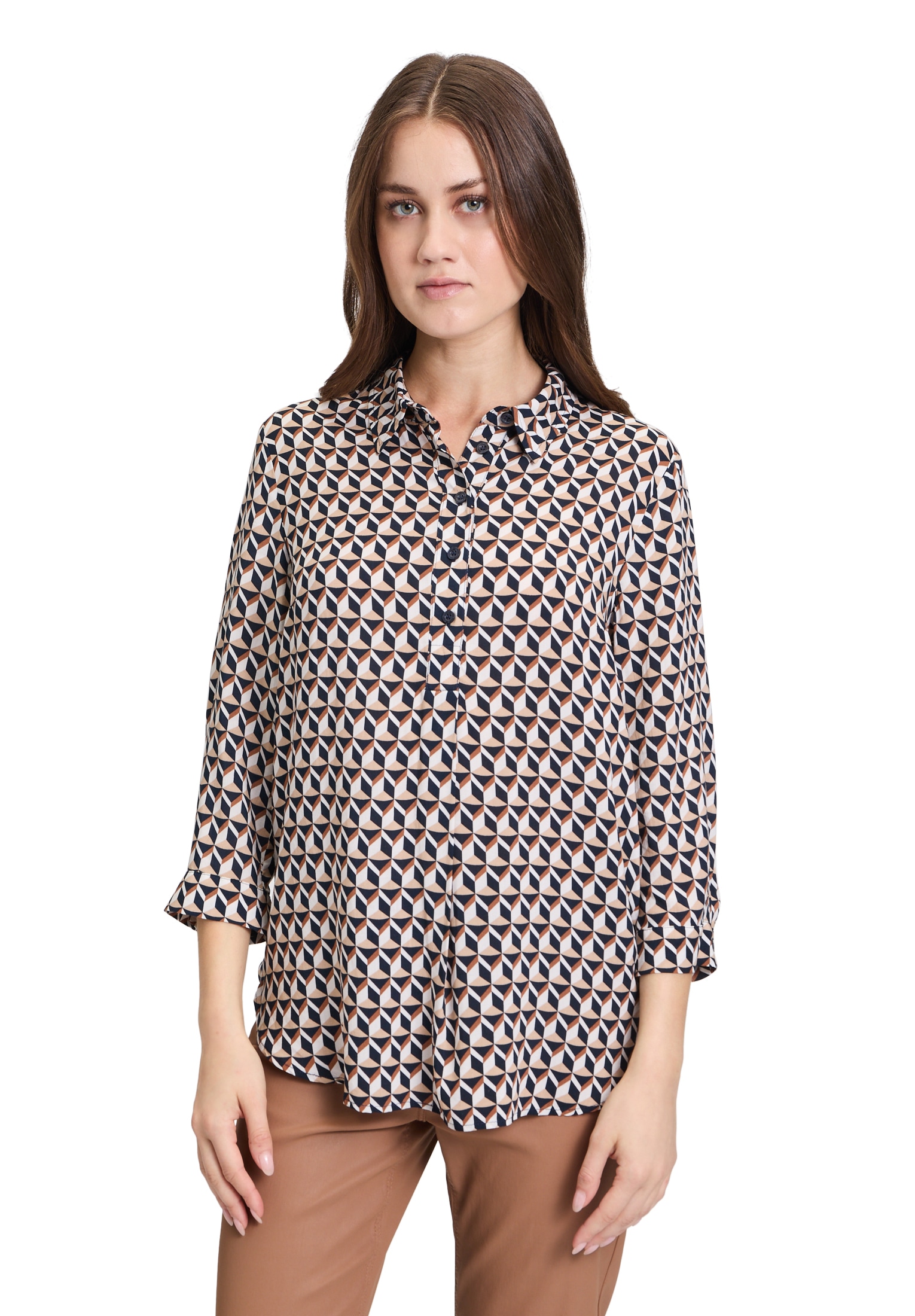 Betty Barclay Longbluse "Betty Barclay Longbluse mit Kragen"