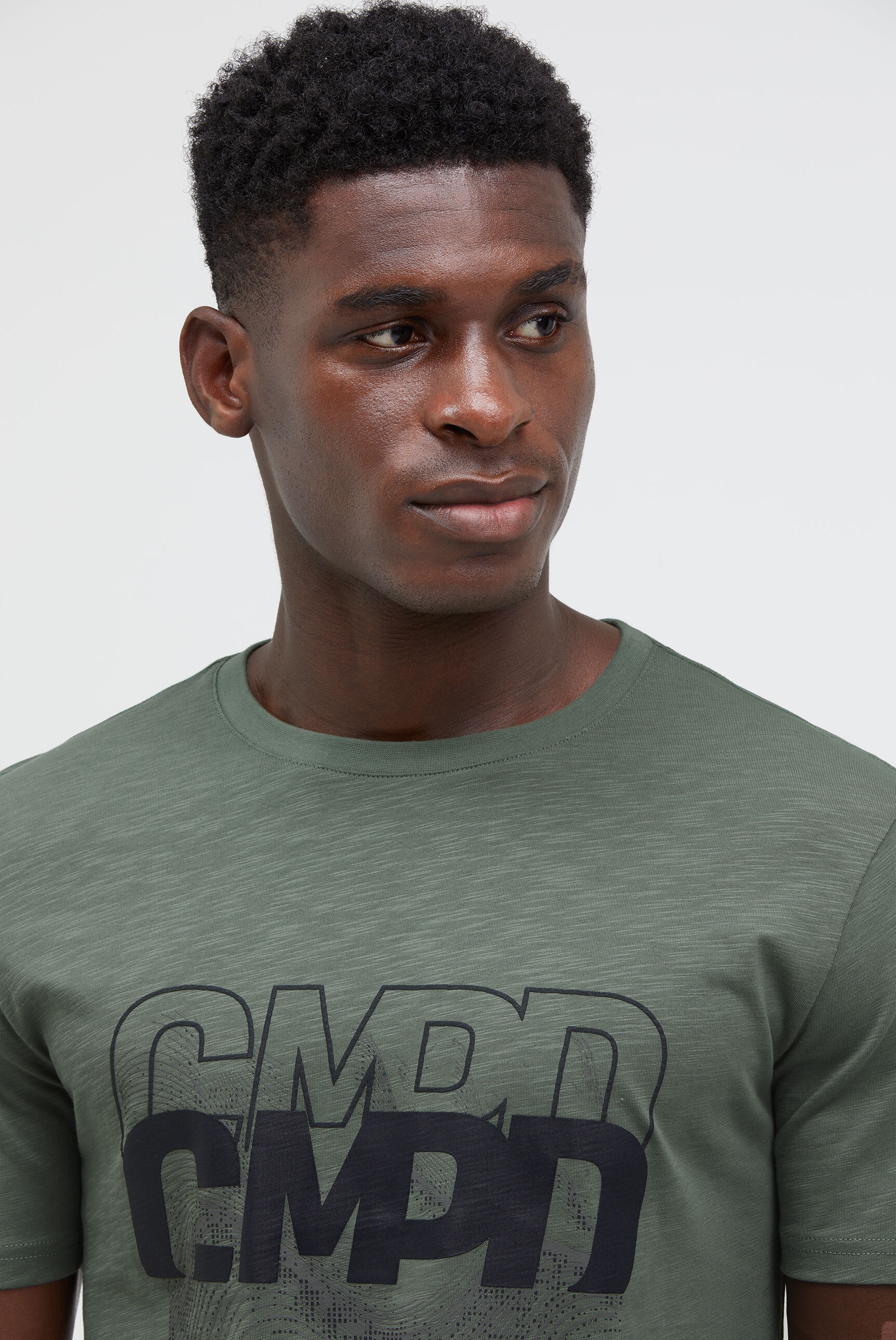 CMPD Rundhalsshirt, aus Baumwolle