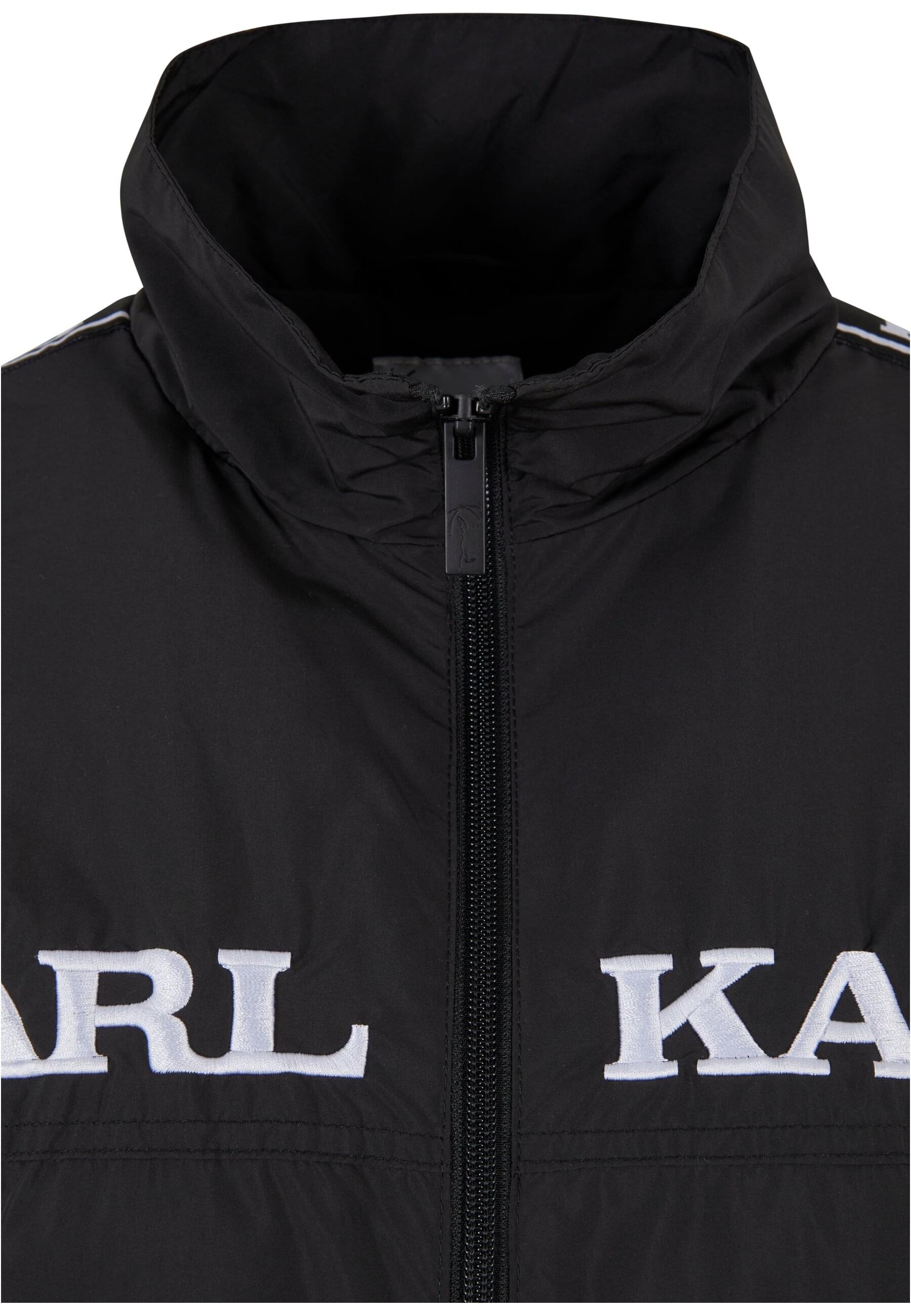 Karl Kani Allwetterjacke »Karl Kani Herren KKMQ32024BLK KK Retro Tape Trackjacket«, (1 St.), ohne Kapuze