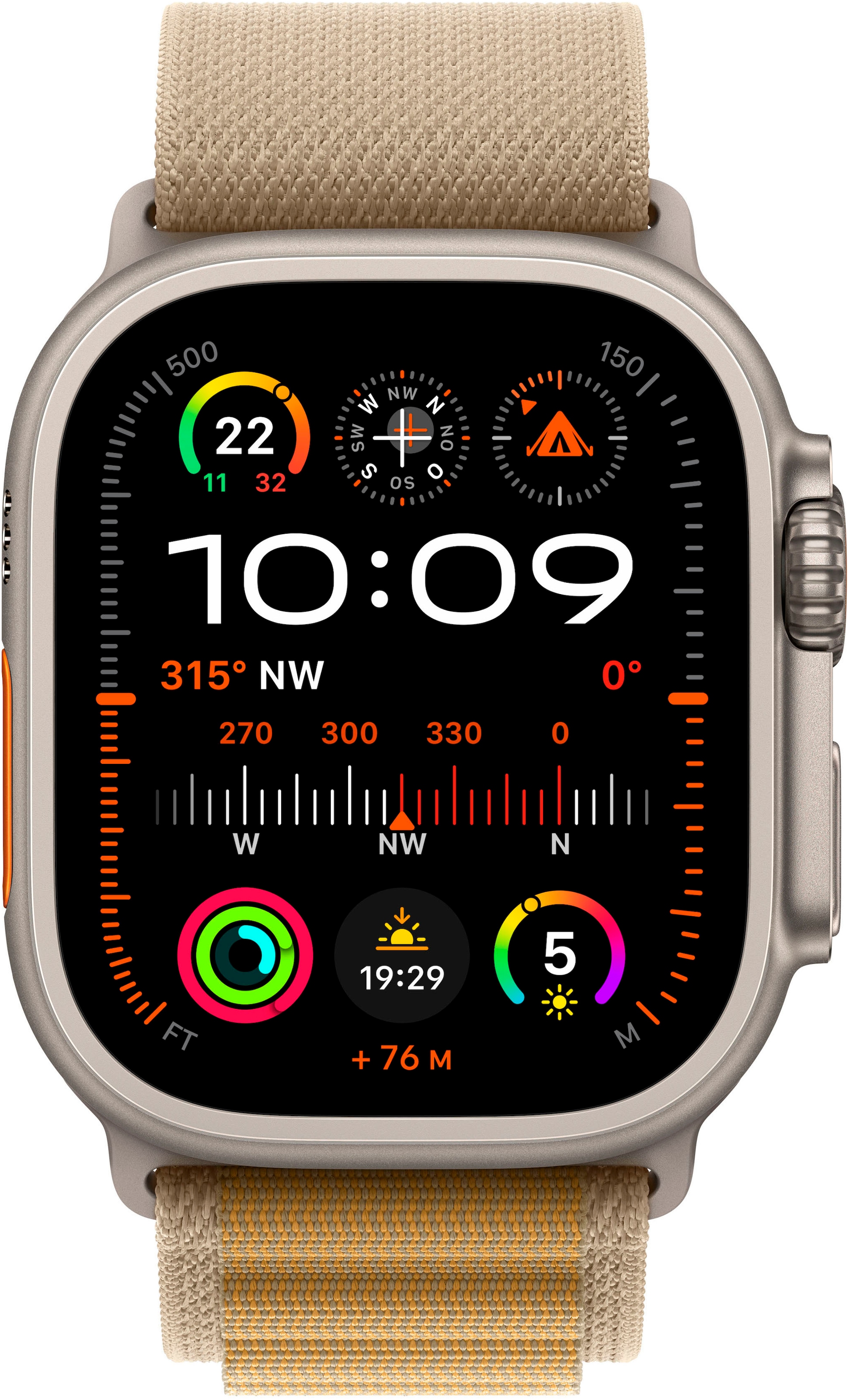 Apple Smartwatch »Watch Ultra 2 (2024) GPS + Cellular«, (4,9 cm), Watch OS, 64 GB,)