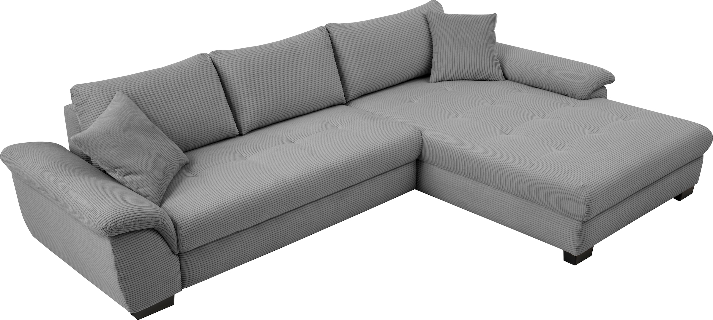 Mr. Couch Ecksofa »Dario, L-Form, mit Bett und Bettkasten«, mit Kaltschaum