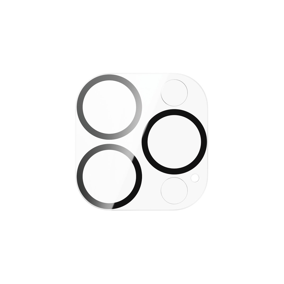 PanzerGlass Kameraschutzglas »PicturePerfect Camera Lens Protection«, für Apple iPhone 16 Pro-Apple iPhone 16 Pro Max, (3 St.), Lens Cover, Schutzfolie, Schutzglas, kratz- & stoßfest