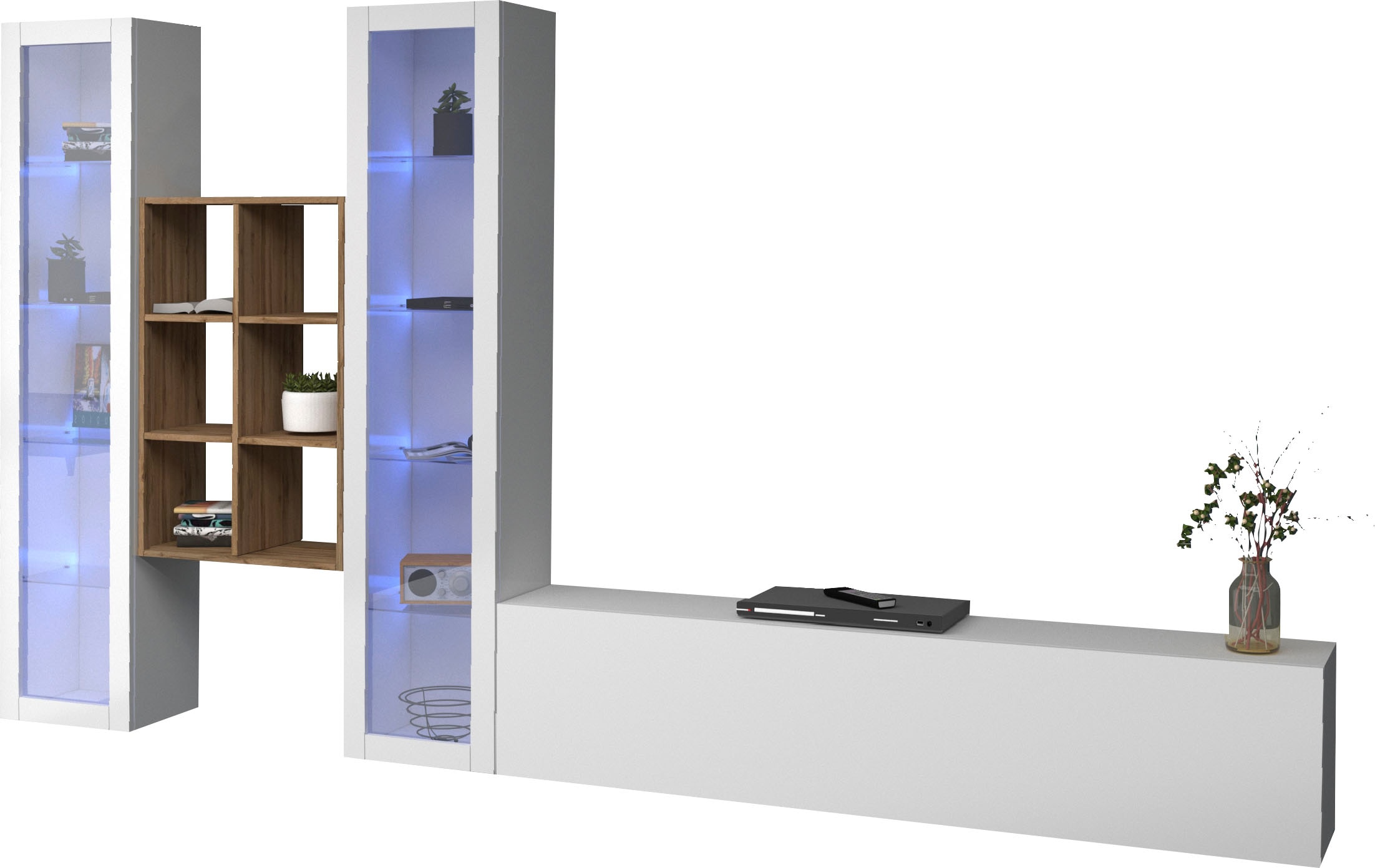 Home affaire Wohnwand "Maruska" 1 Stk. tlg. günstig online kaufen