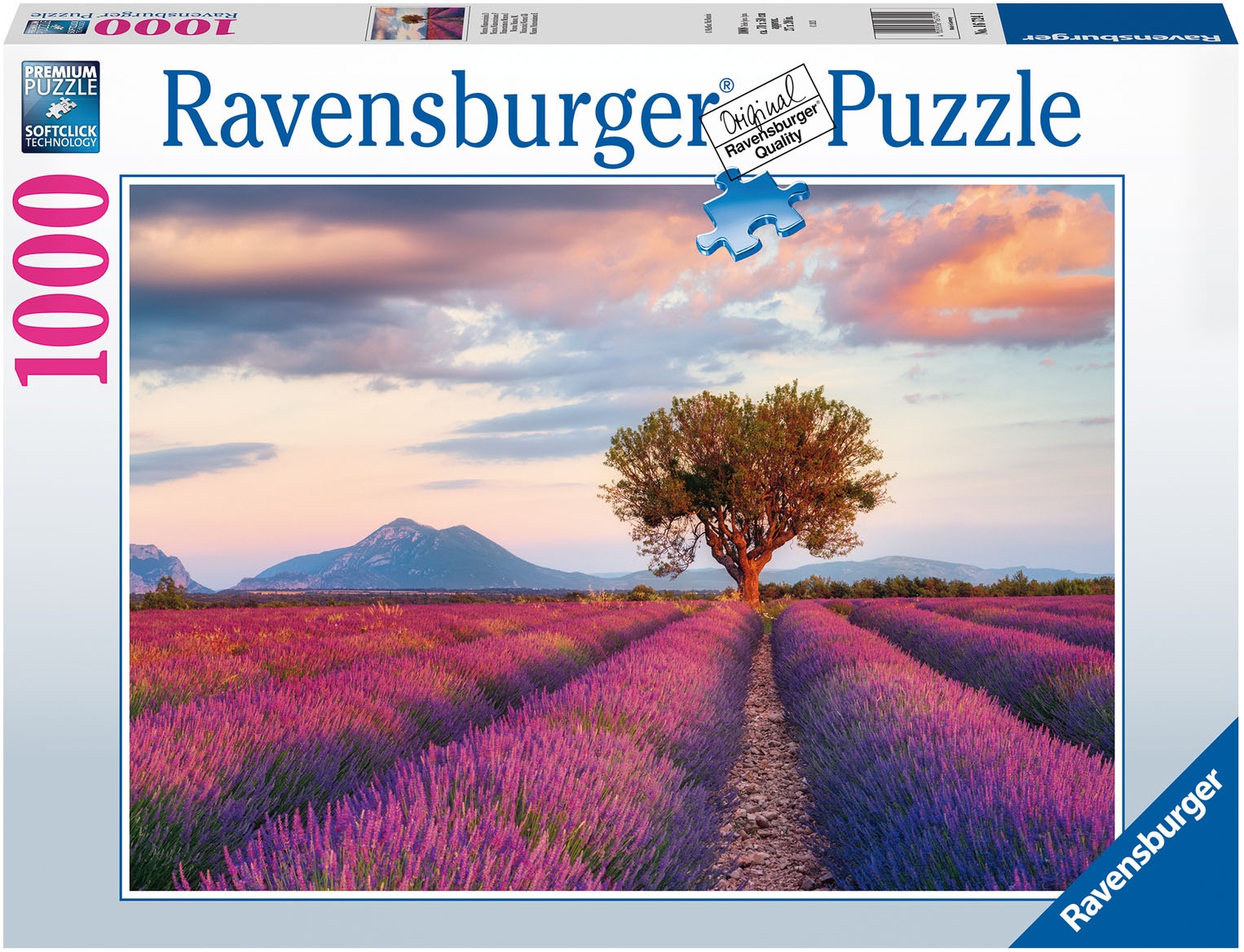Ravensburger Puzzle »Lavendelfeld in der goldenen Stunde«, Made in Germany
