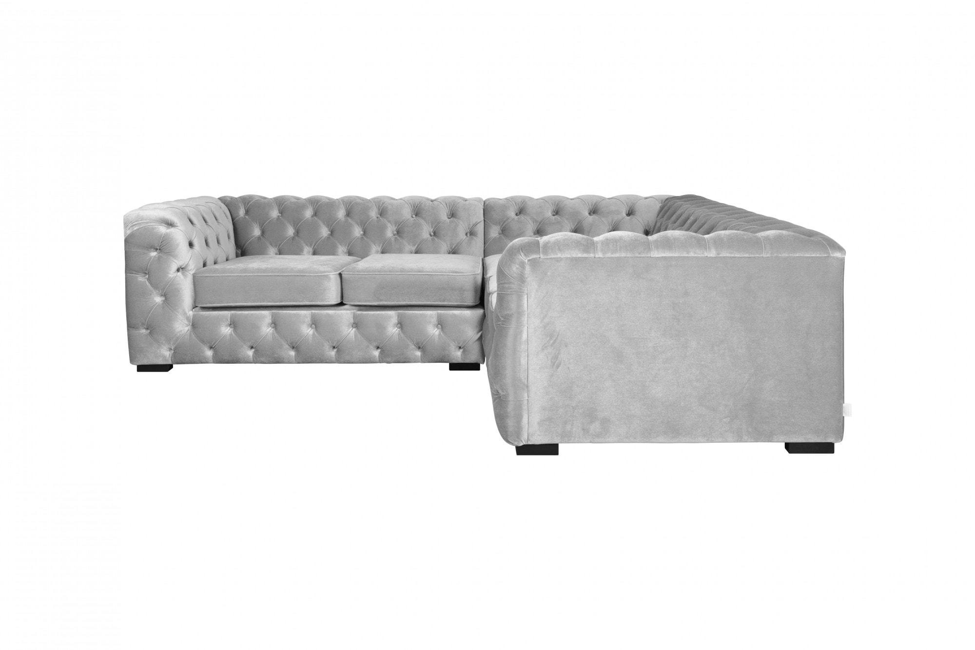 Guido Maria Kretschmer Home&Living Chesterfield-Sofa »KALINA L-Form«, hochwertige Chesterfield-Ausführung, sehr hochwertige Verarbeitung