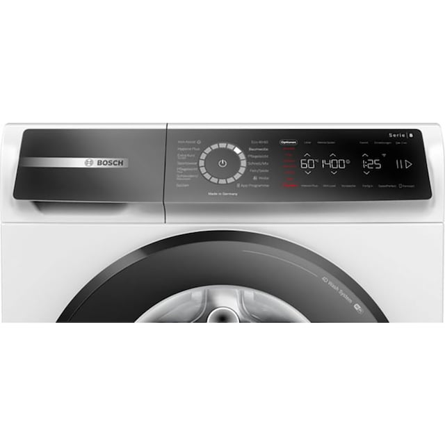 BOSCH Waschmaschine »WGB254030«, Serie 8, WGB254030, 10 kg, 1400 U/min  kaufen | BAUR