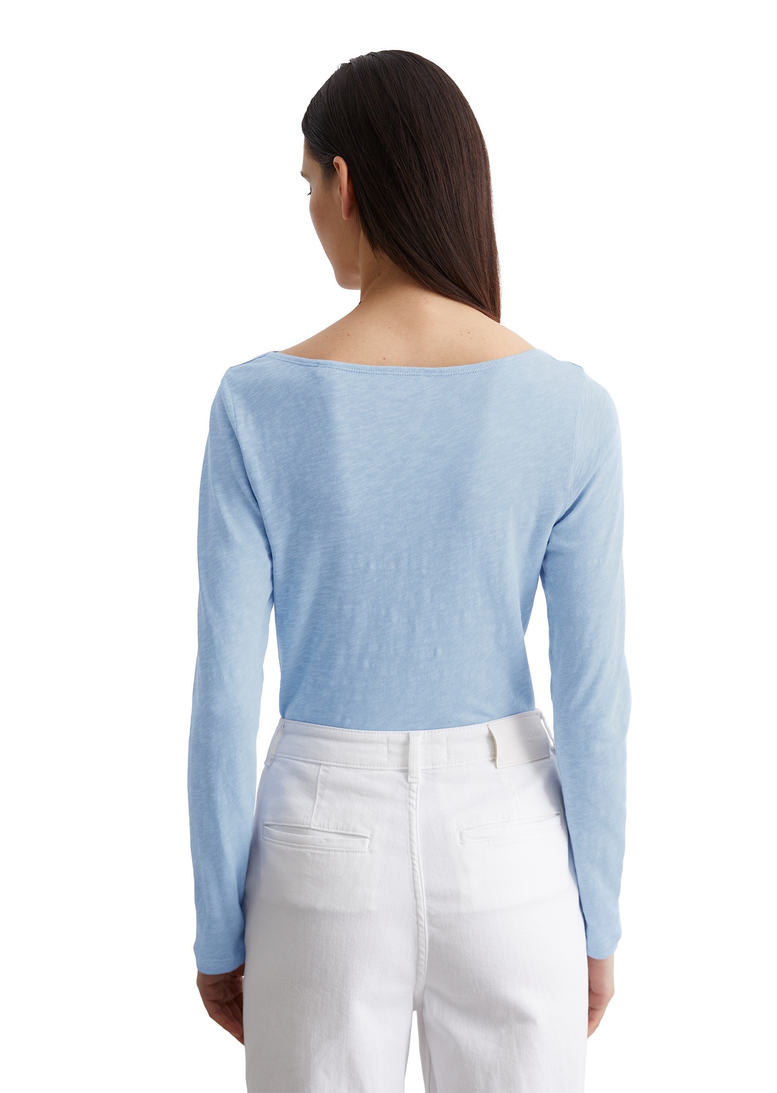 Marc O'Polo Langarmshirt »aus Slub Jersey«