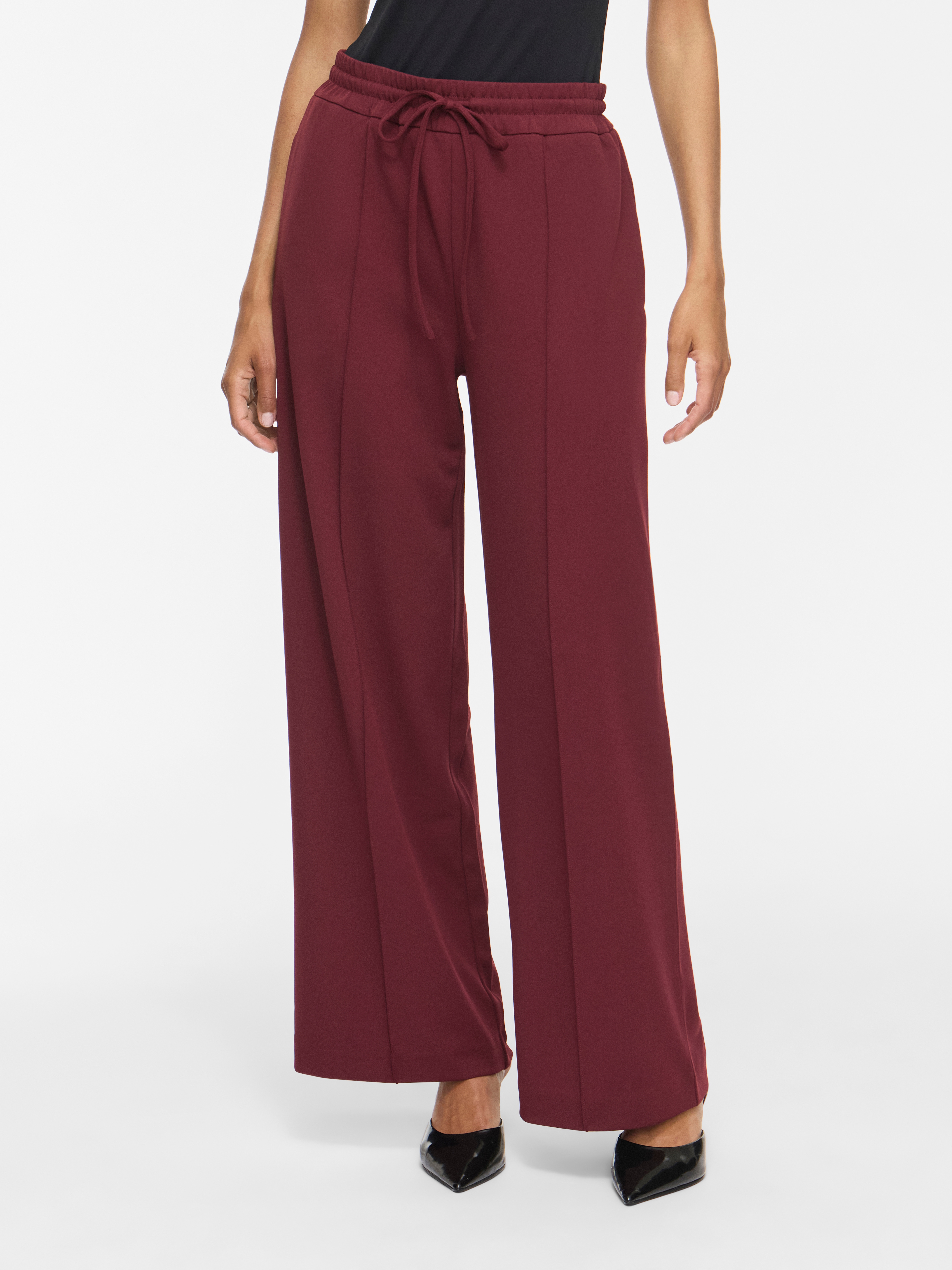 Vila "VICLUA HW WIDE PANTS-NOOS" Materialmix