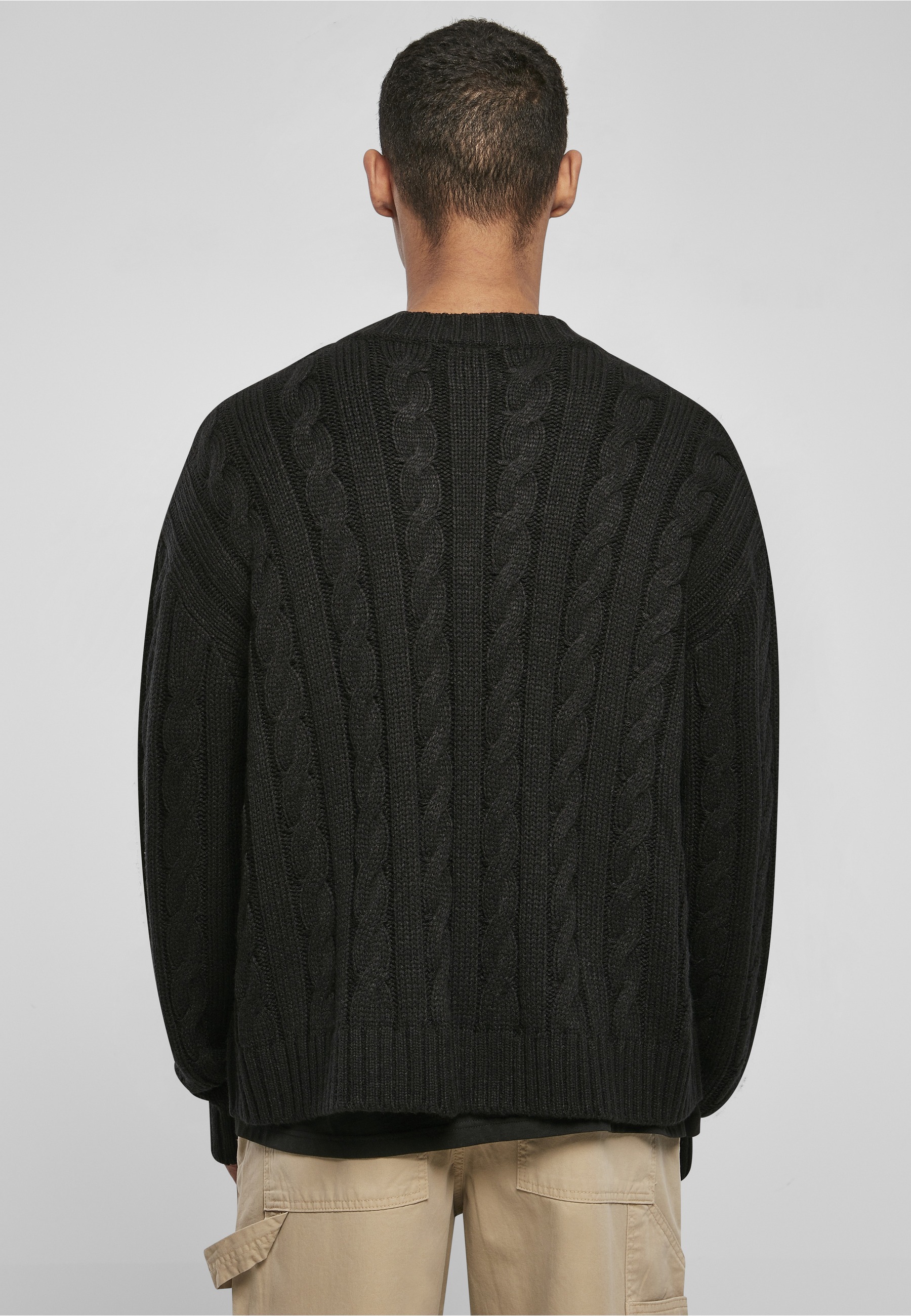 URBAN CLASSICS Cardigan »Urban Classics Herren Boxy Cardigan« 1 Stk.