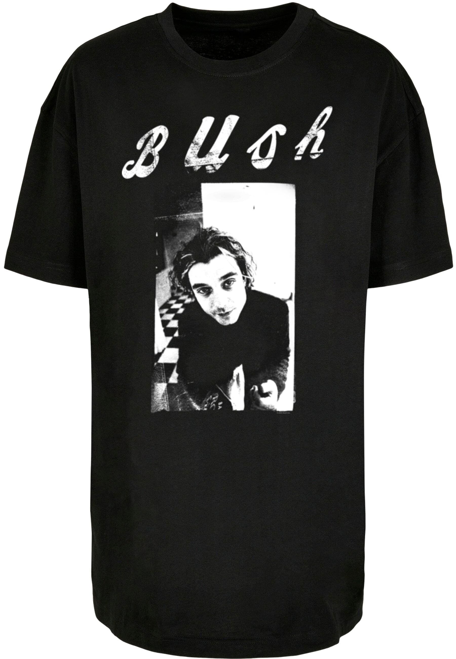 Merchcode T-Shirt "Merchcode Ladies Bush - Logo Photo Oversized Boyfriend T günstig online kaufen