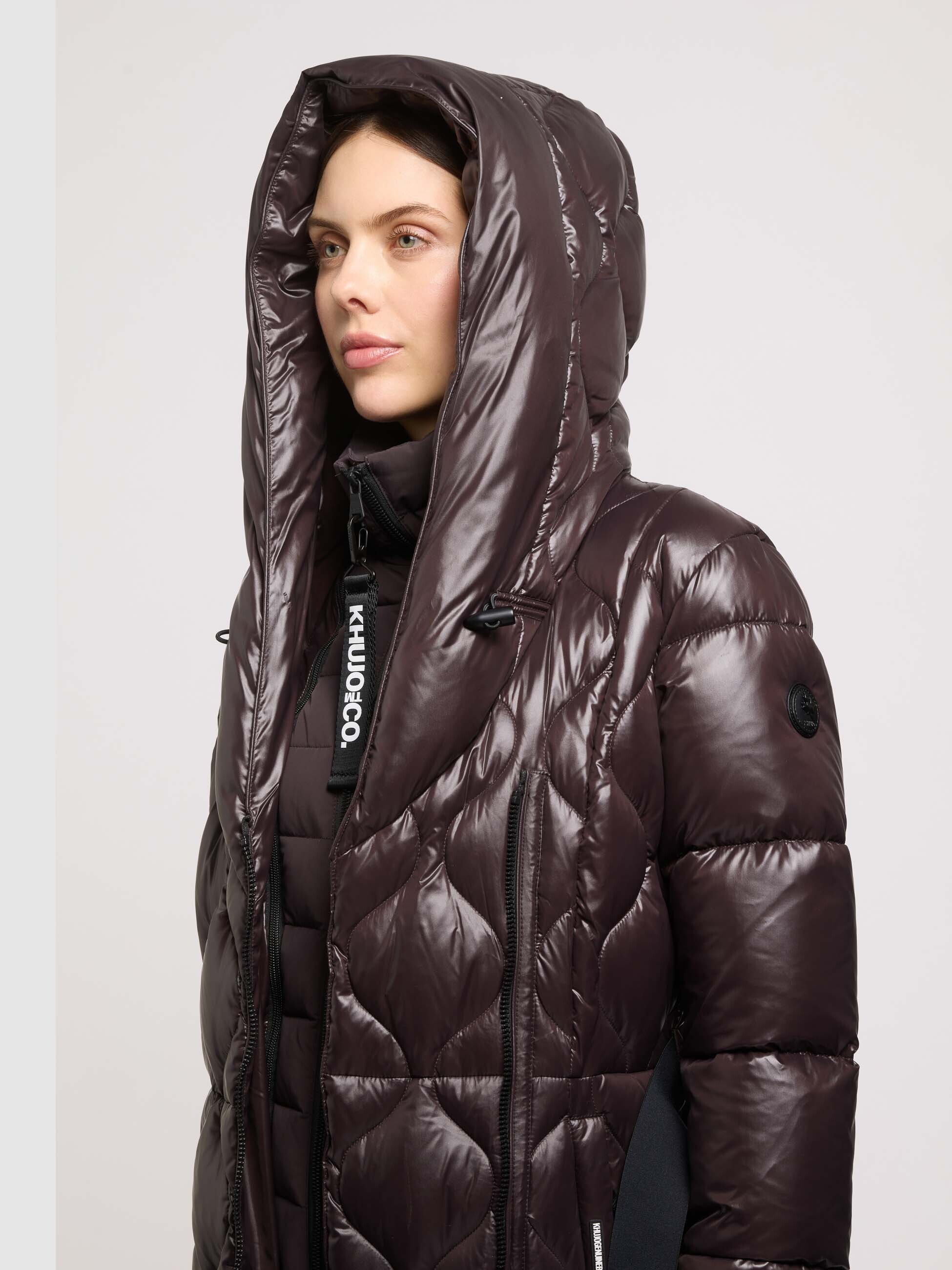 khujo Steppmantel »DYLIS SHINY - 2IN1 (EINSATZ HERAUSNEHMBAR)«