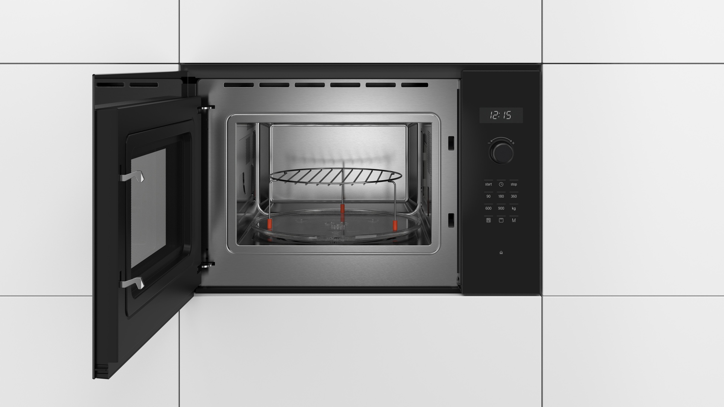 BOSCH Einbau-Mikrowelle »BEL554MB0«, Mikrowelle-Grill-Grill, 1450 W