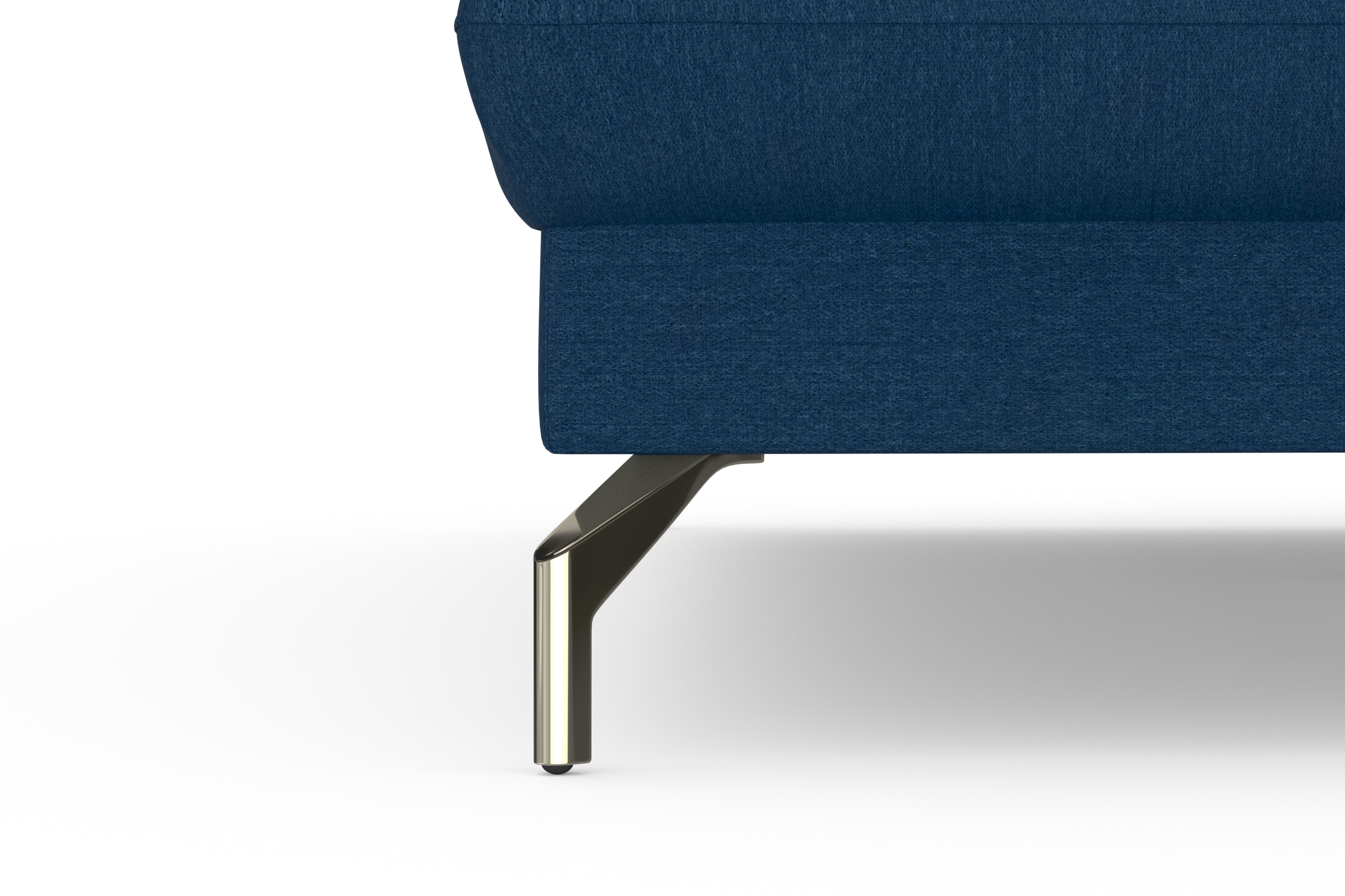 sit&more Ecksofa »Fashion L-Form«, wahlweise mit Kopfteilverstellung, Vorziehsitz, motorisch, Nickelfüße
