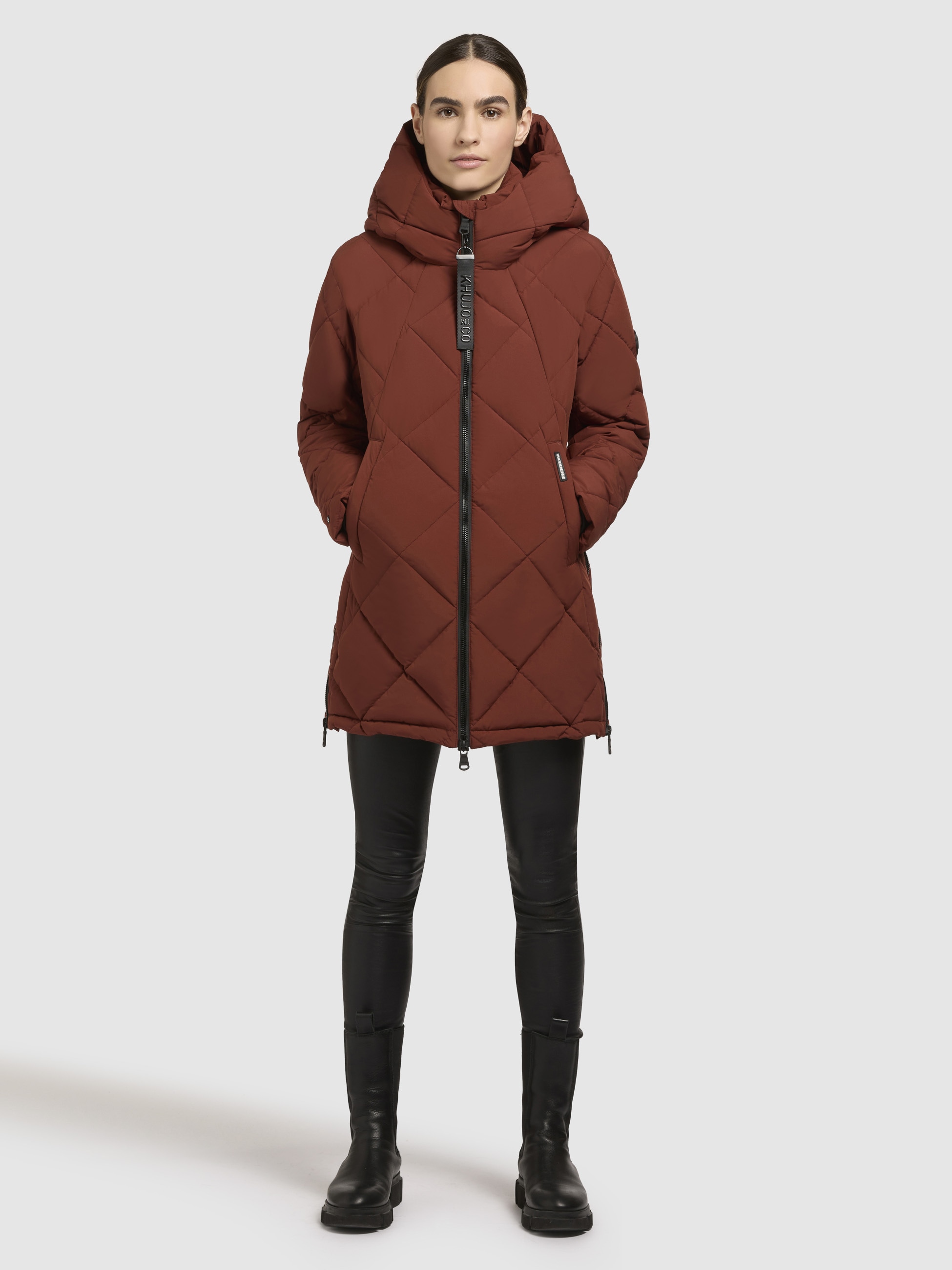 khujo Steppjacke "PEBB", mit Kapuze günstig online kaufen