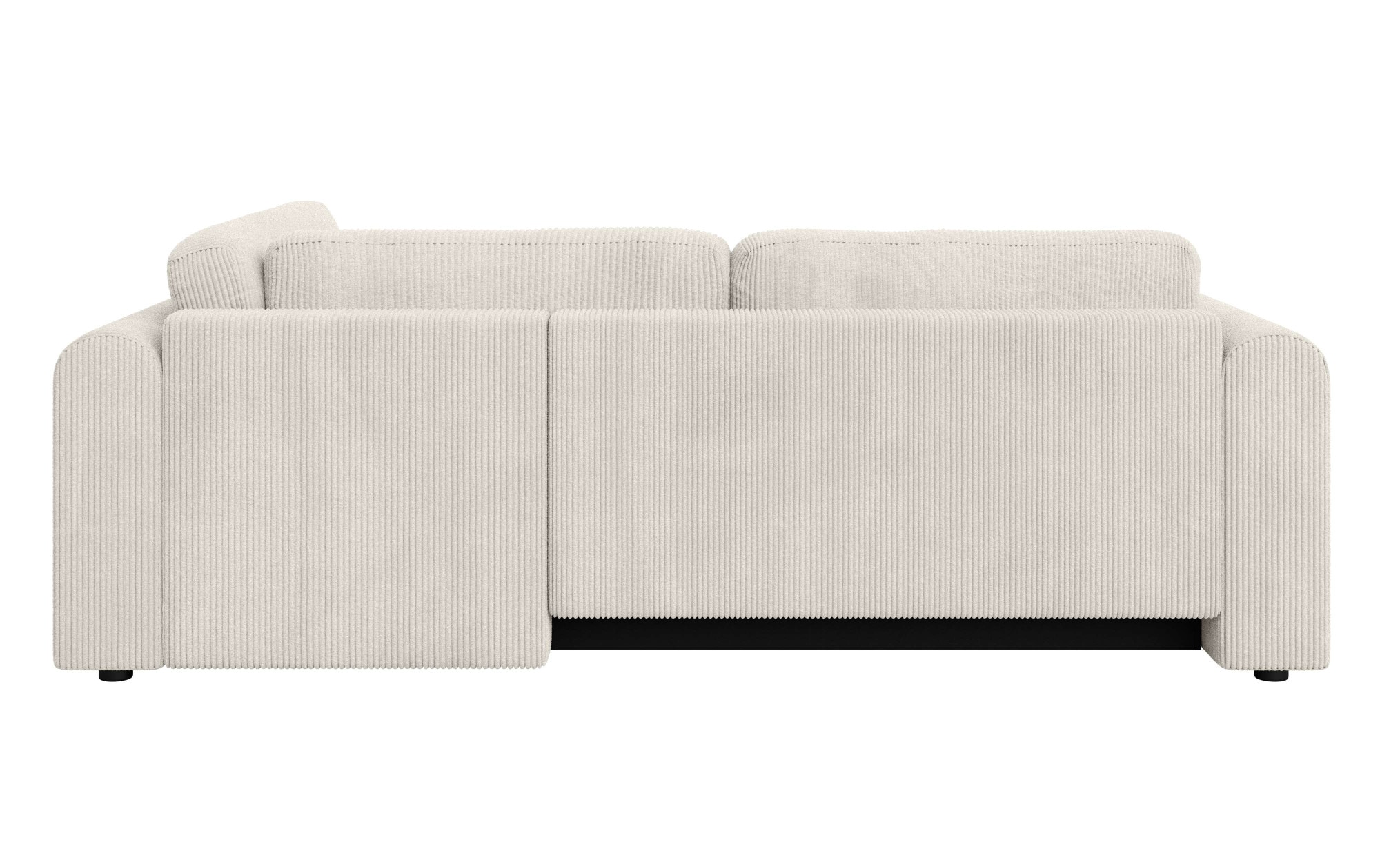INOSIGN Ecksofa »Zacharia wahlweise Schlafsofa mit Bettkasten, B/T/H 250/166/86 cm«, L-Form mit Wellenunterfederung, Ottomane rechts oder links bestellbar