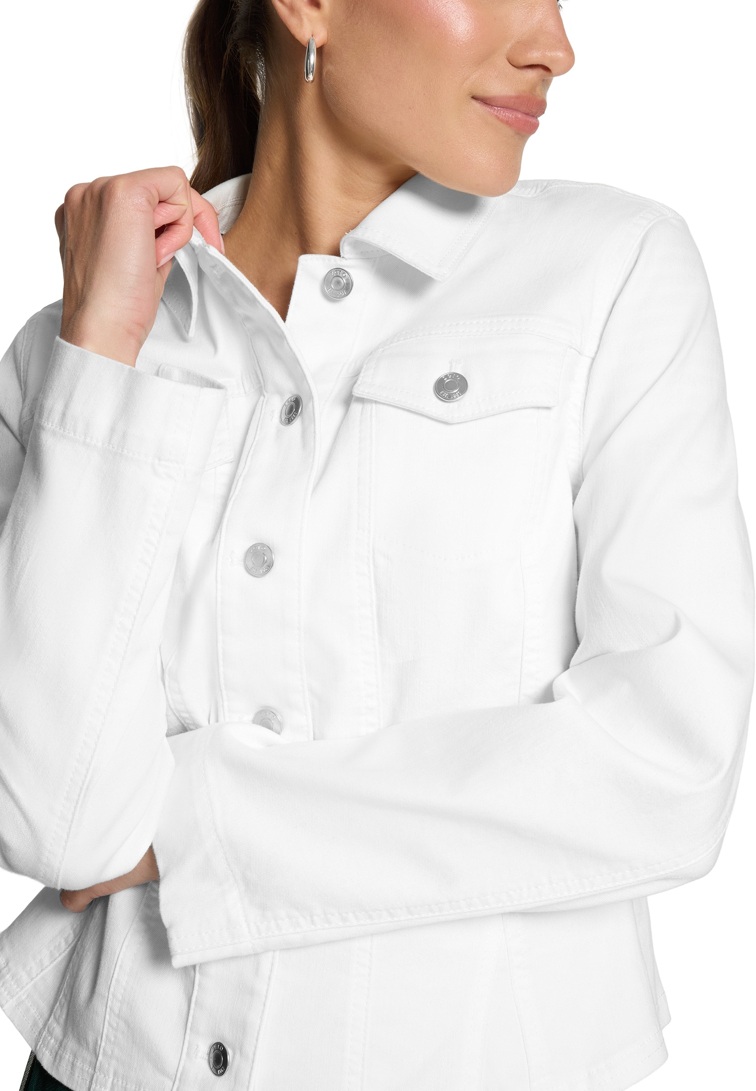 Zero Jackenblazer »Damen im Jeans-Look« Material.