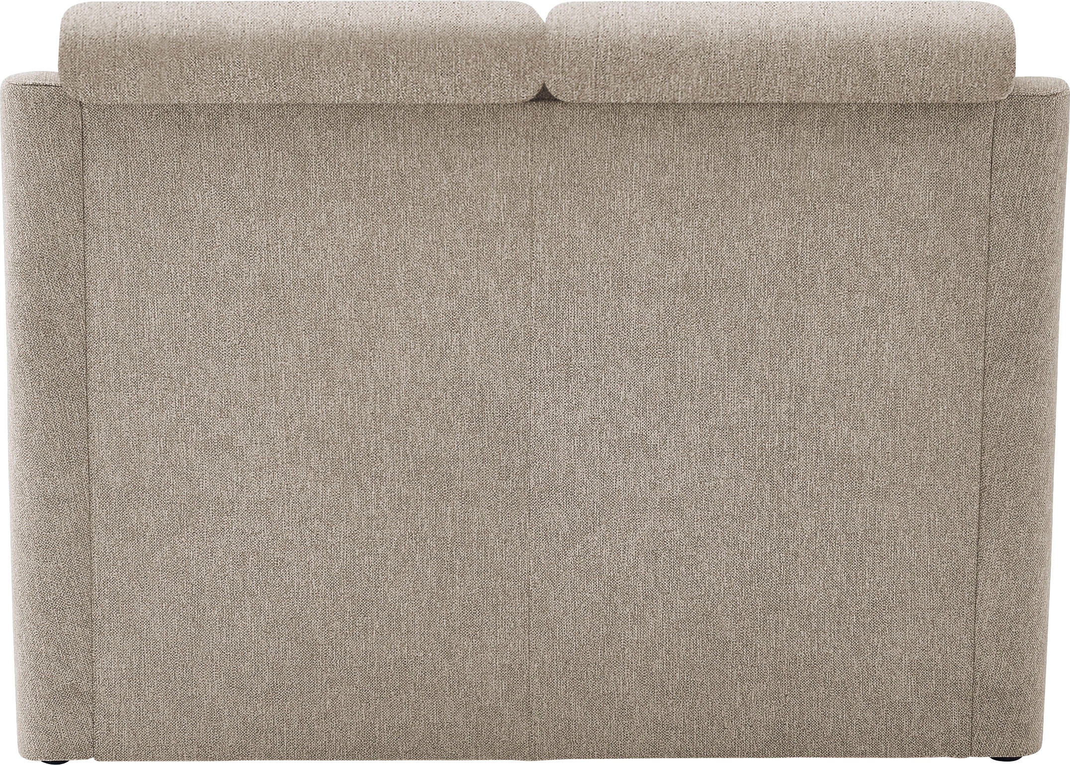 VILLA BECK 2-Sitzer »Varese«, (1 St.), inklusive Kopfteilverstellung, in Sitzhöhe 49 cm