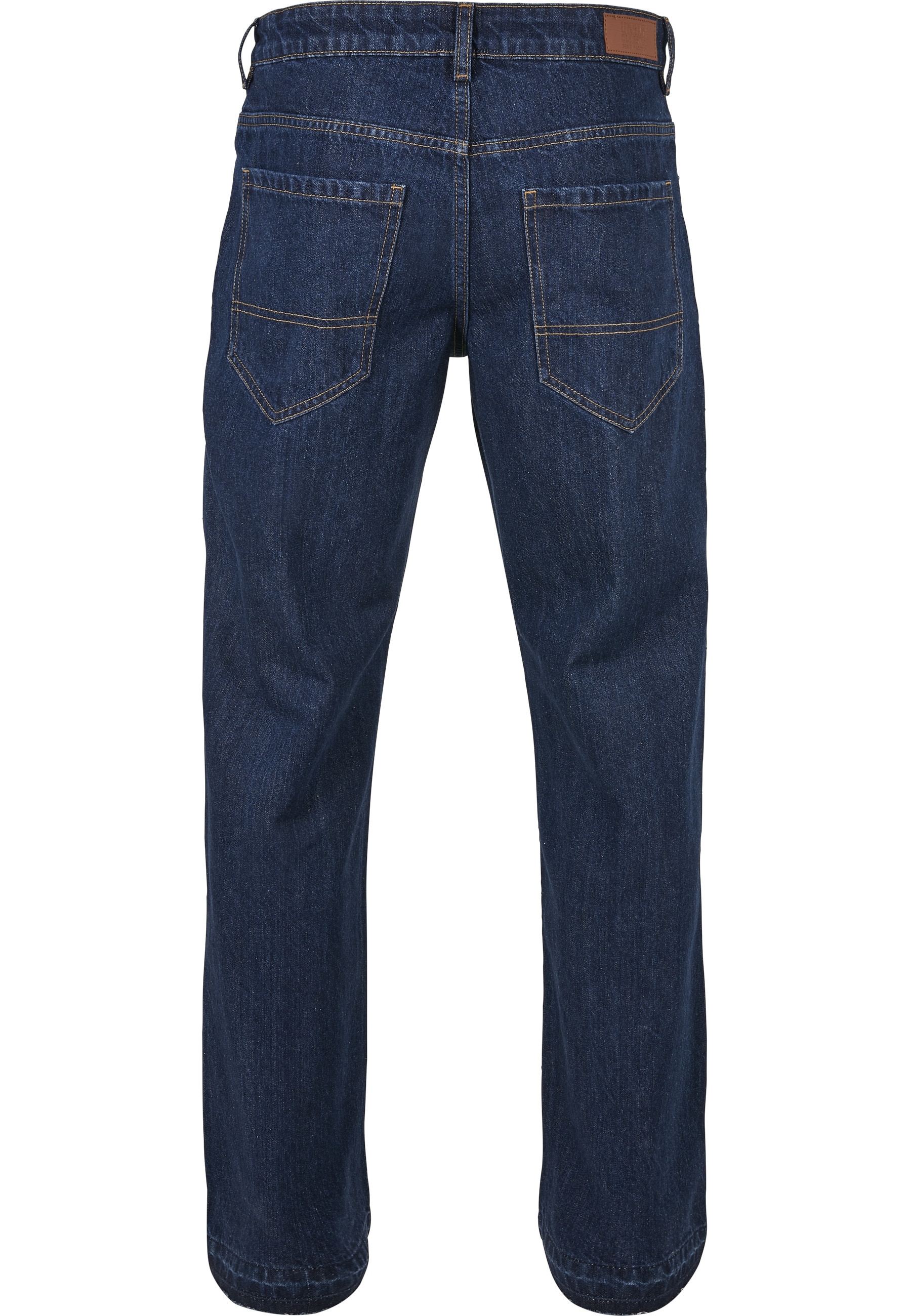 URBAN CLASSICS Bequeme Jeans »Urban Classics Herren Open Edge Loose Fit Jeans« 1 Stk.