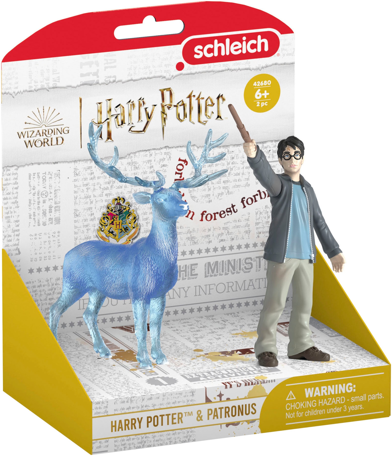Schleich® Spielfigur »WIZARDING WOLRD™, Harry Potter & Patronus (42680)«
