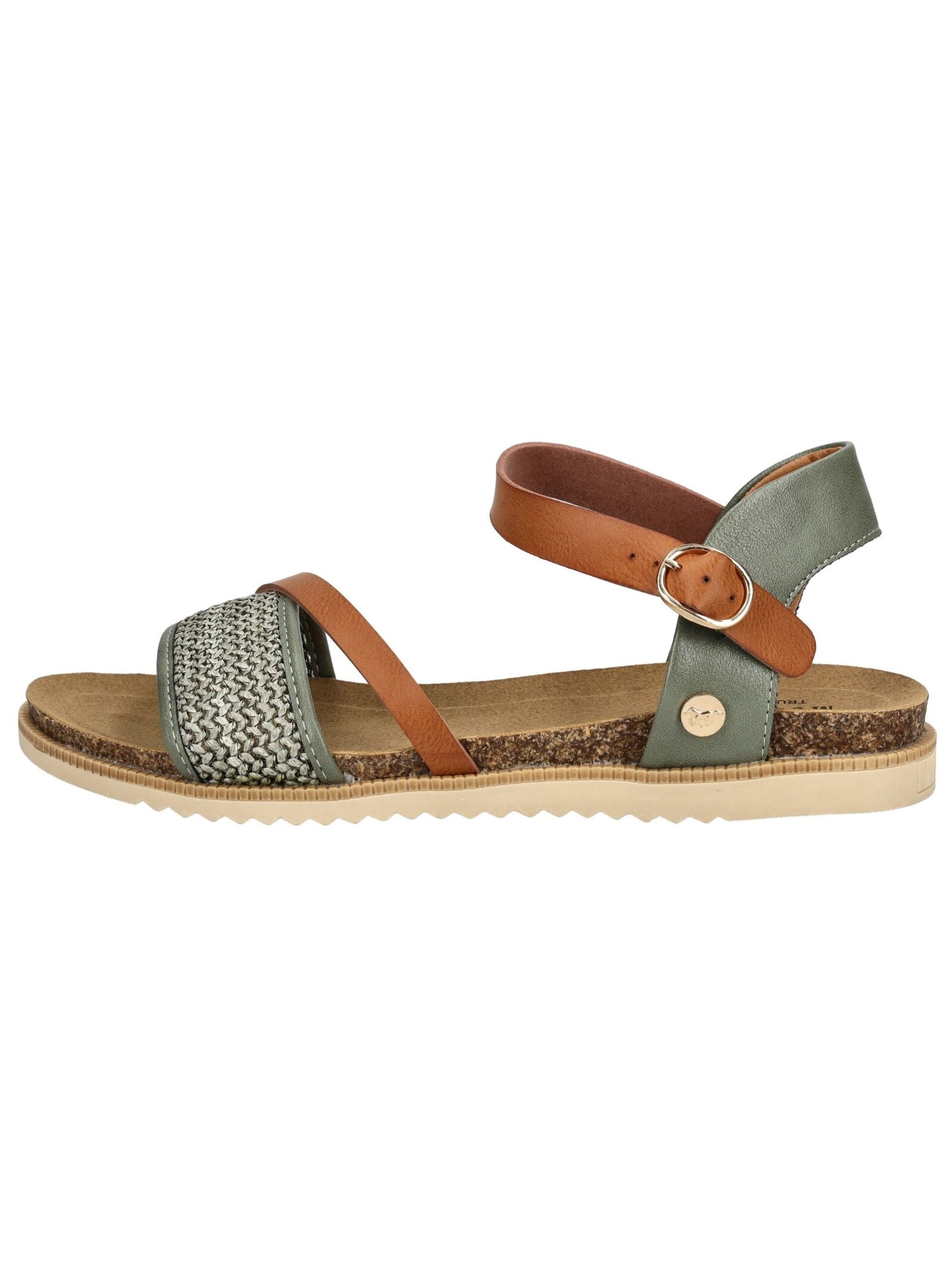Mustang Shoes Riemchensandale »Mustang Shoes Sandalen Lederimitat/Textil«