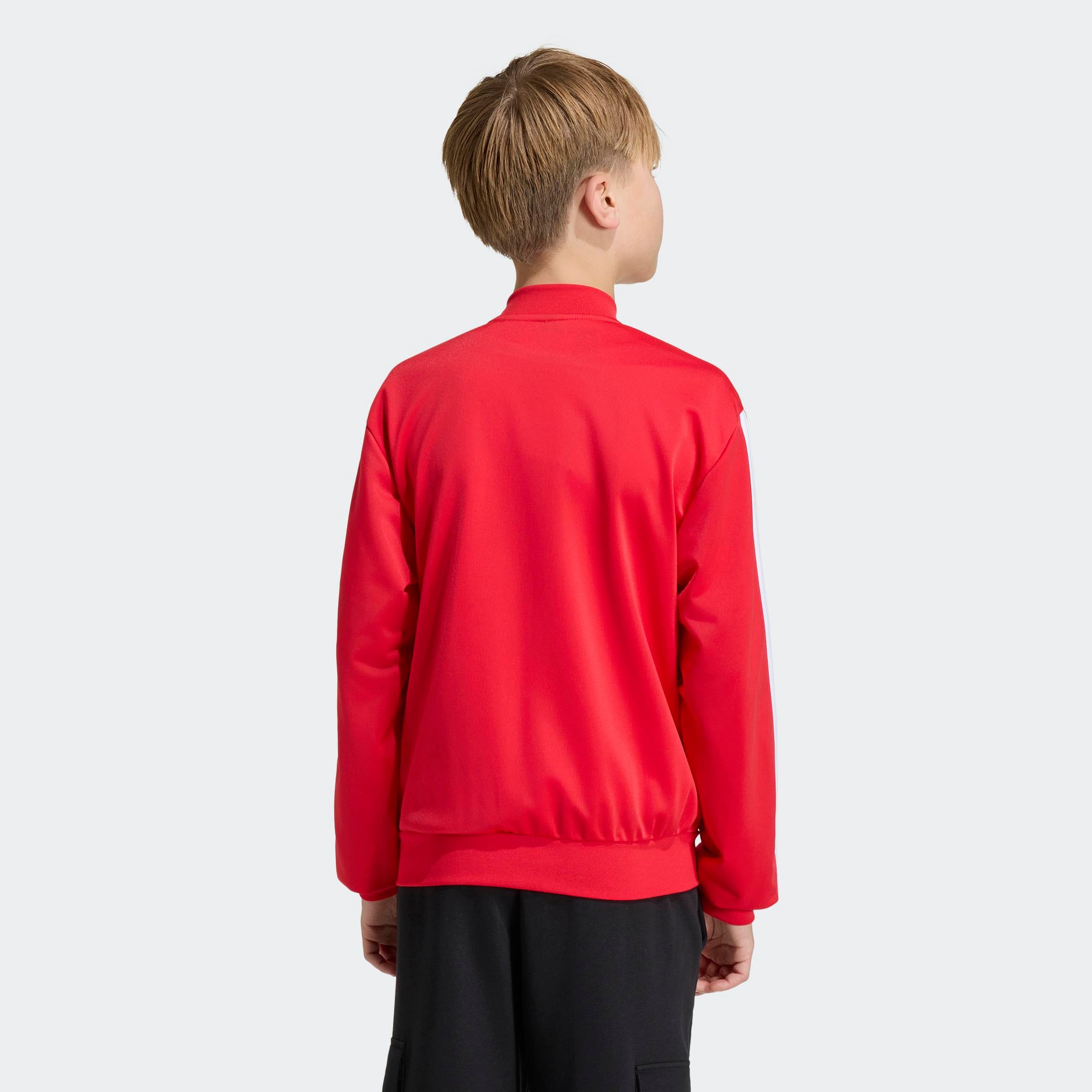 adidas Sportswear Outdoorjacke »J 3S FZ TR TT« für Kinder, mit Reißverschluss, aus Polyester