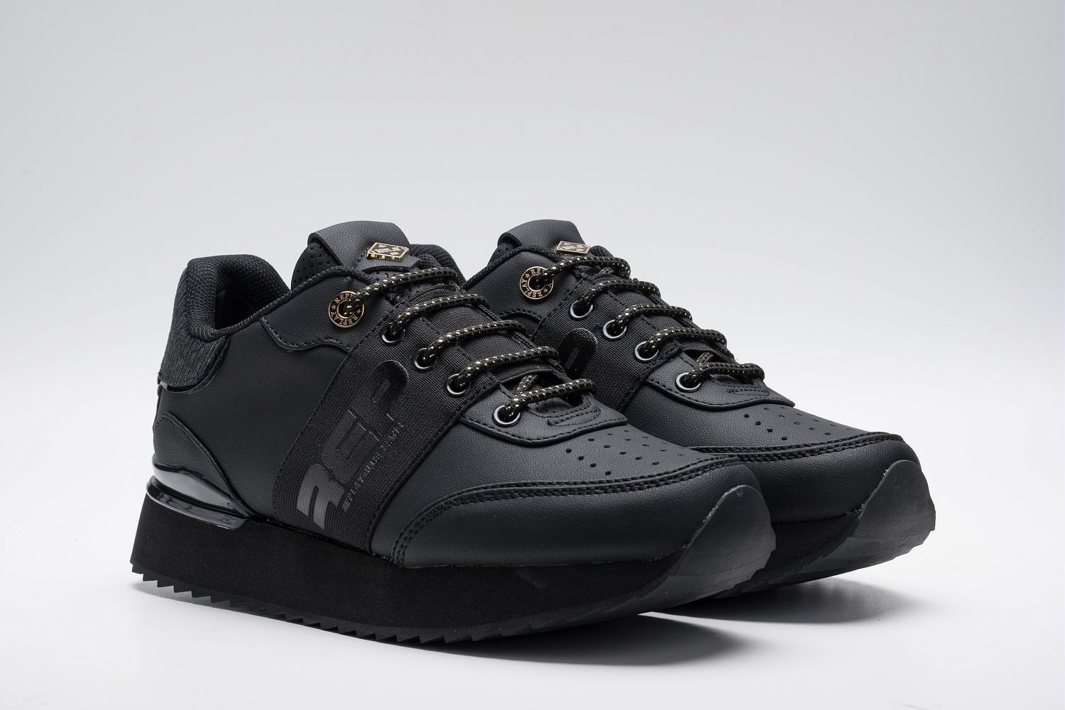 Replay Plateausneaker Schnürschuh, Freizeitsneaker, Halbschuh mit Perforati günstig online kaufen