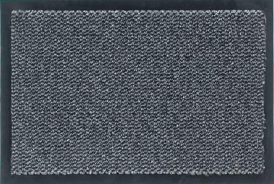 Fußmatte ASTRA "Saphir 617" Gr. 16, grau, B:60cm H:7mm L:90cm, Kunstfaser, Teppiche, Fußmatte, Schmutzfangmatte, In -und Outdoor geeignet