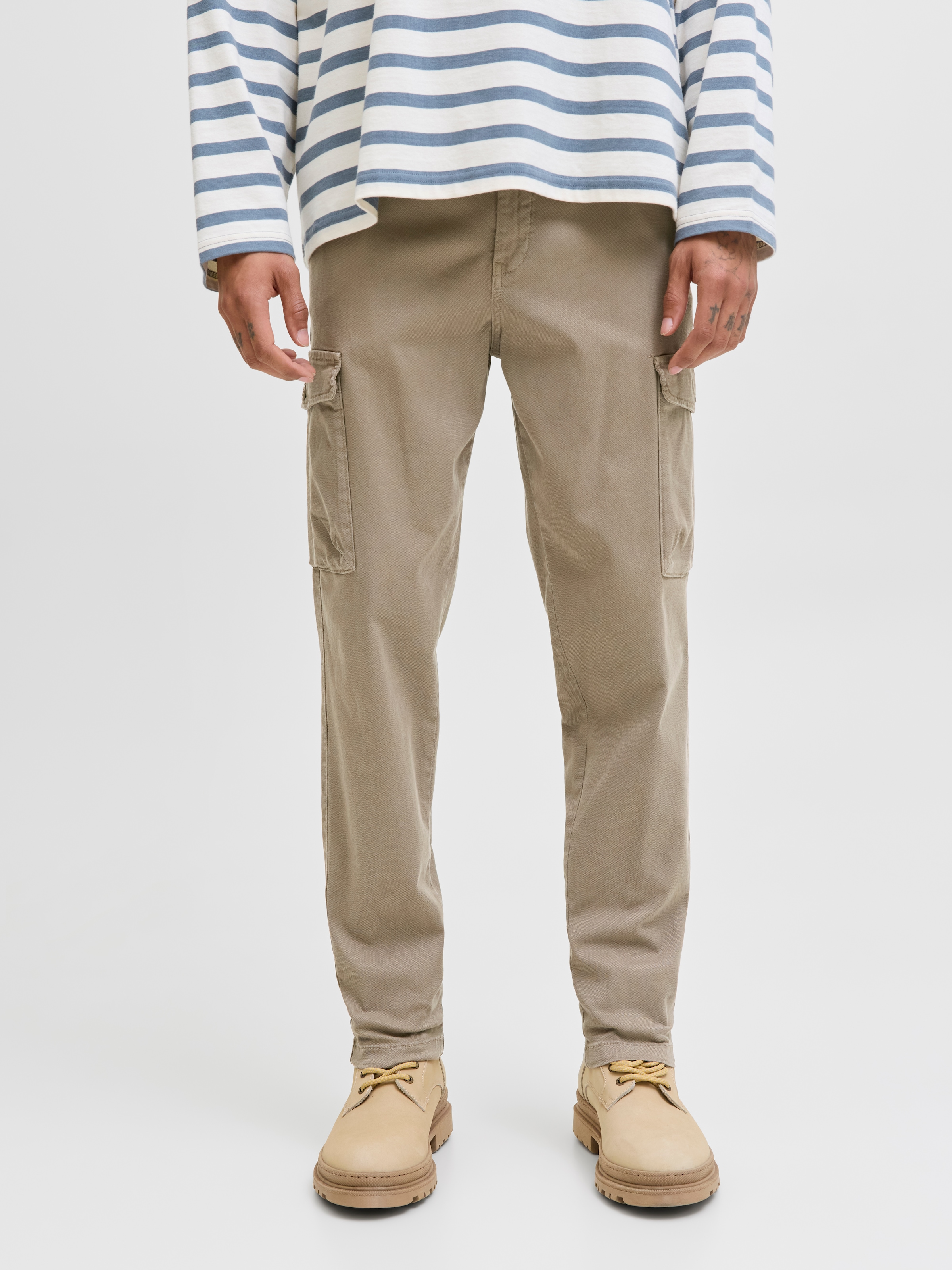 Jack & Jones Cargohose "JPSTACE ARTHUR DOBBY CARGO SN" günstig online kaufen