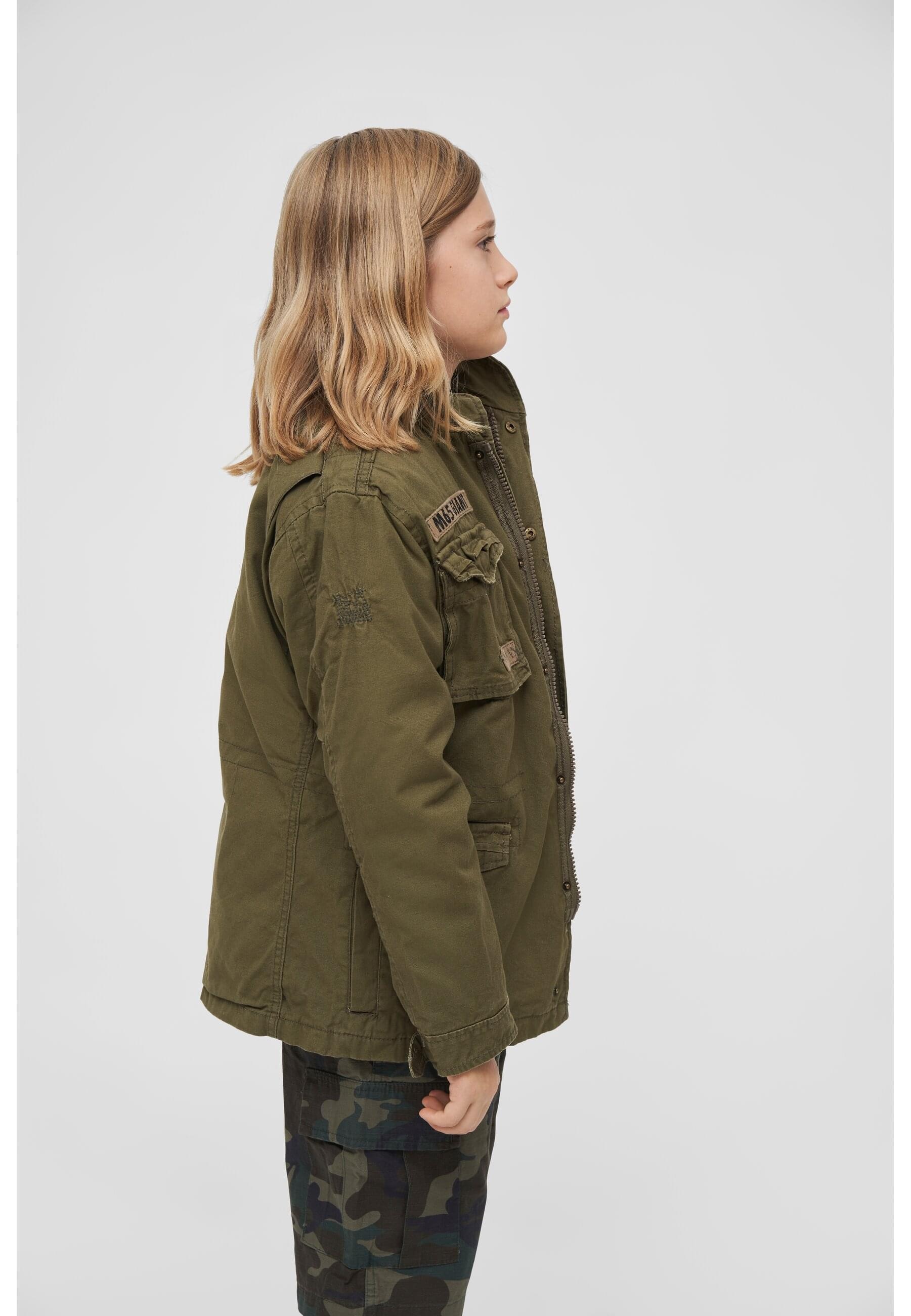 Brandit Parka »Brandit Herren Kids M65 Giant Jacket«, (1 St.), mit Kapuze