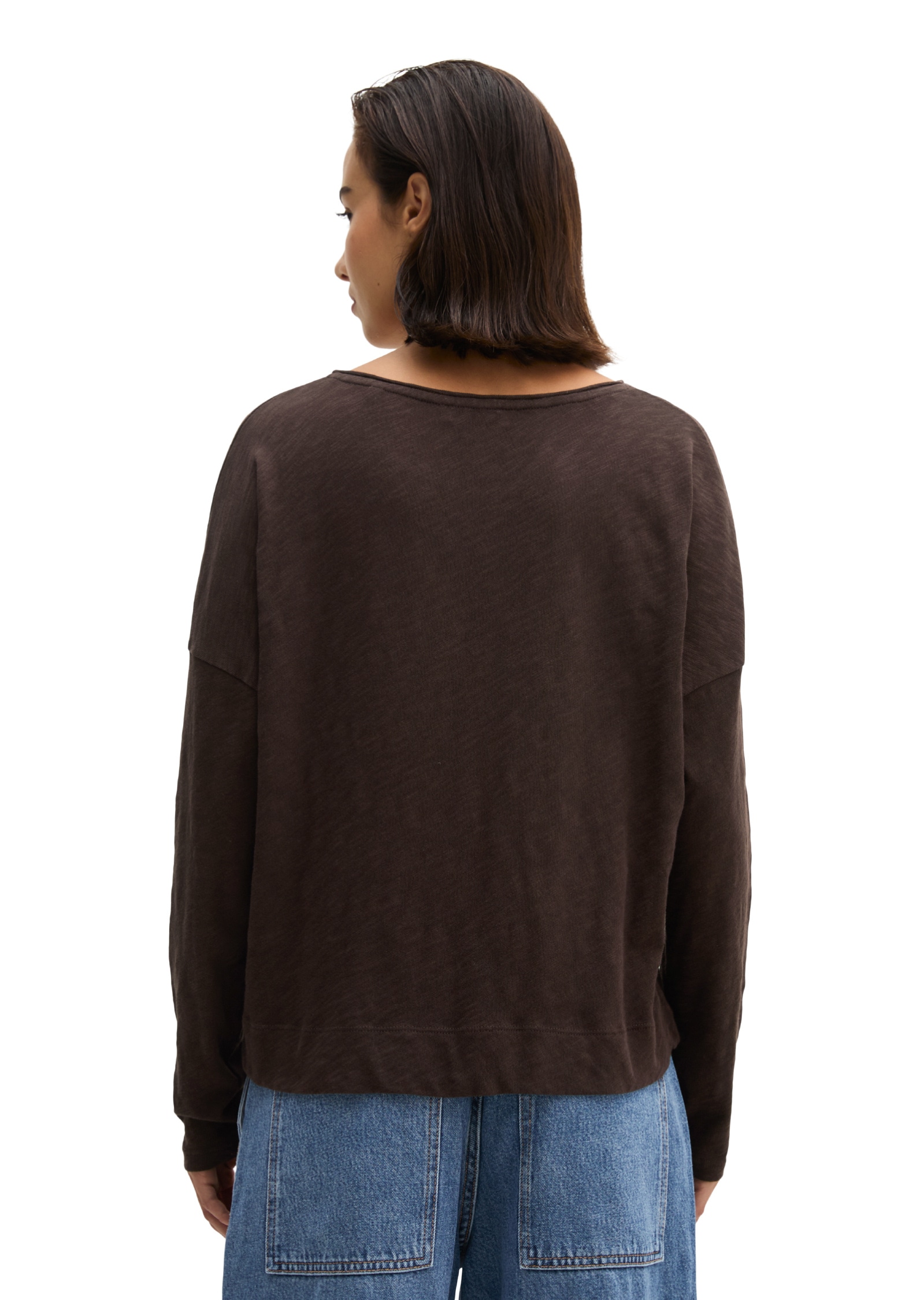 Marc O'Polo Langarmshirt »aus Organic Cotton-Qualität«