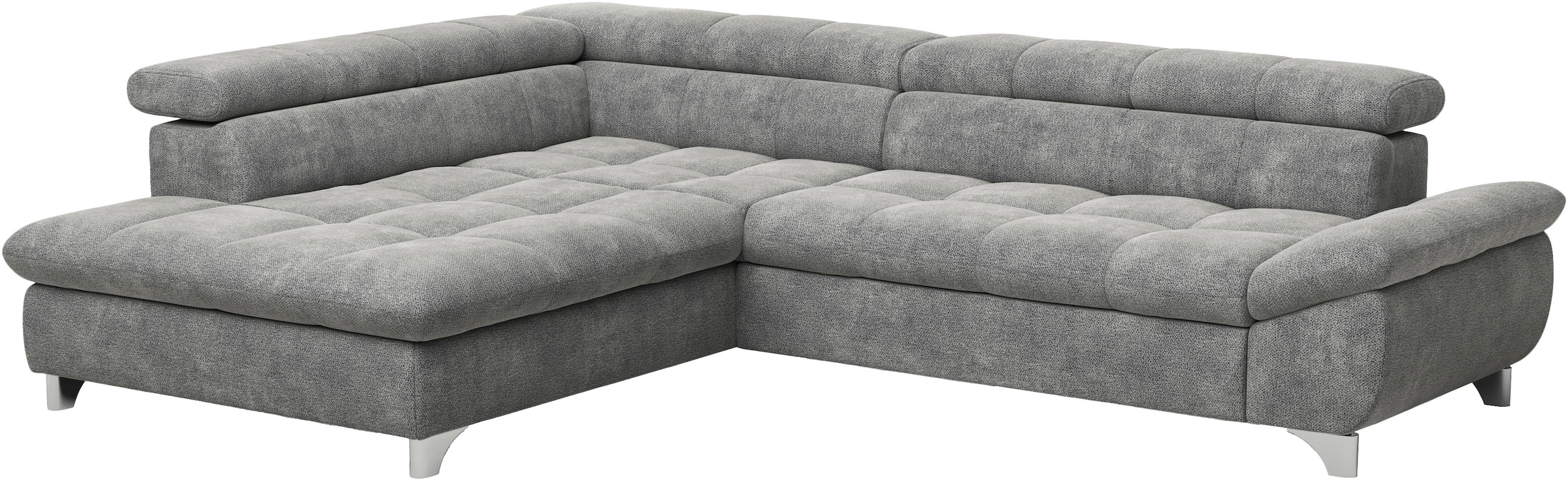 COTTA Ecksofa »Gemini L-Form«, mit Kopfteilverstellung, wahlweise mit Bettfunktion