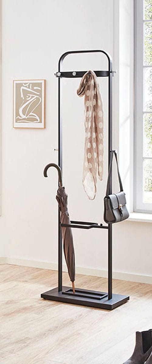HAKU Garderobenständer »Garderobenständer« Belastbarkeit je Haken jeweils 6 kg / Belastbarkeit max: 35 kg