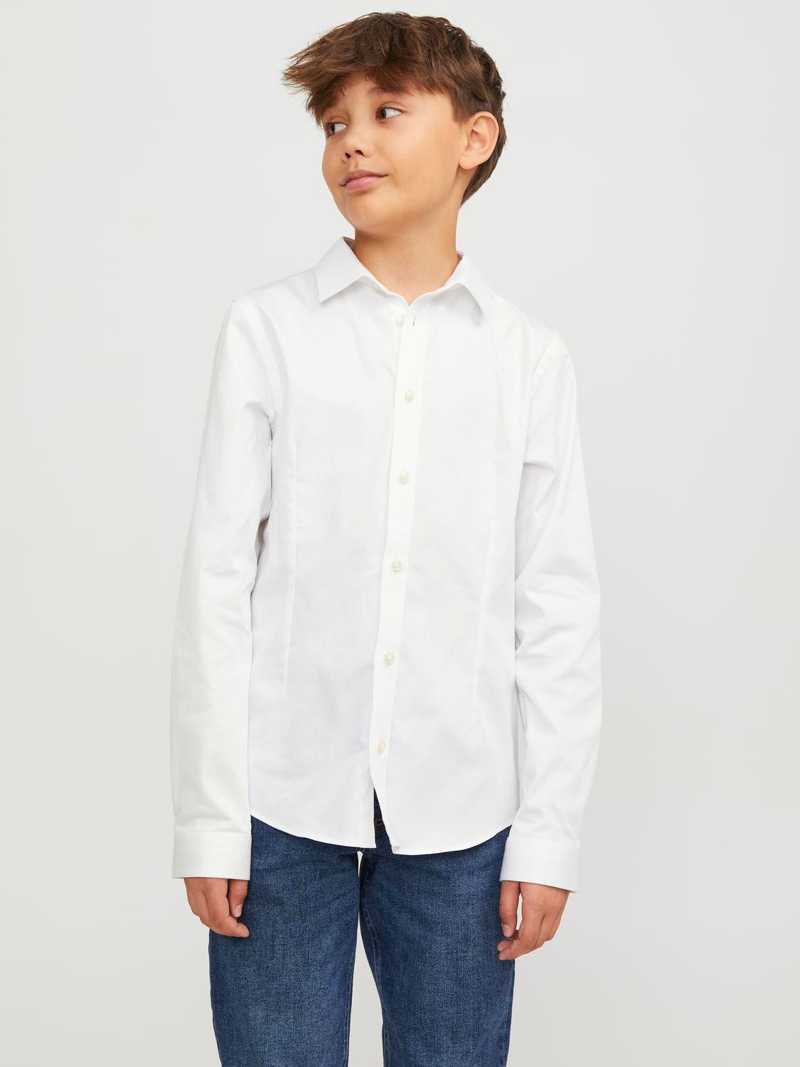 Jack & Jones Junior Langarmhemd »JPRPARMA SHIRT L/S NOOS JNR«