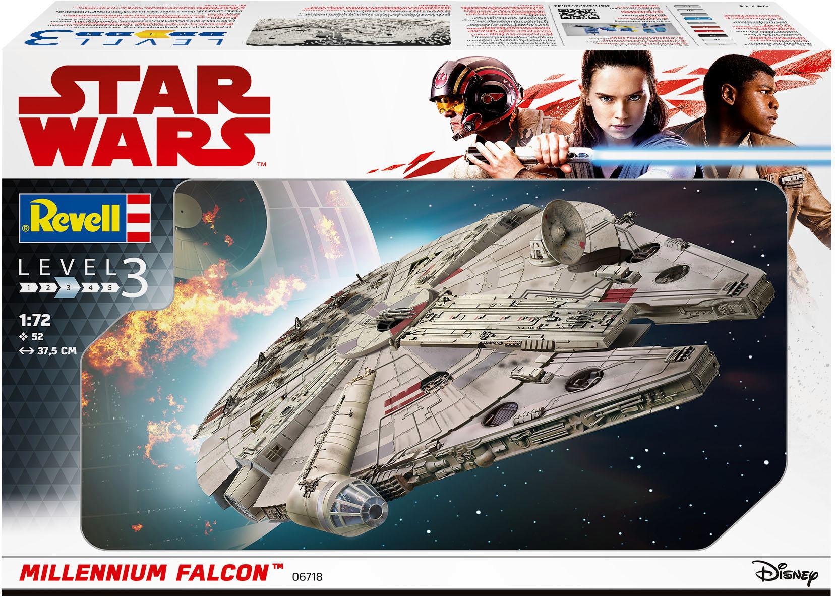 Revell® Modellbausatz »Star Wars, Millennium Falcon«, 1:72, Made in Europe