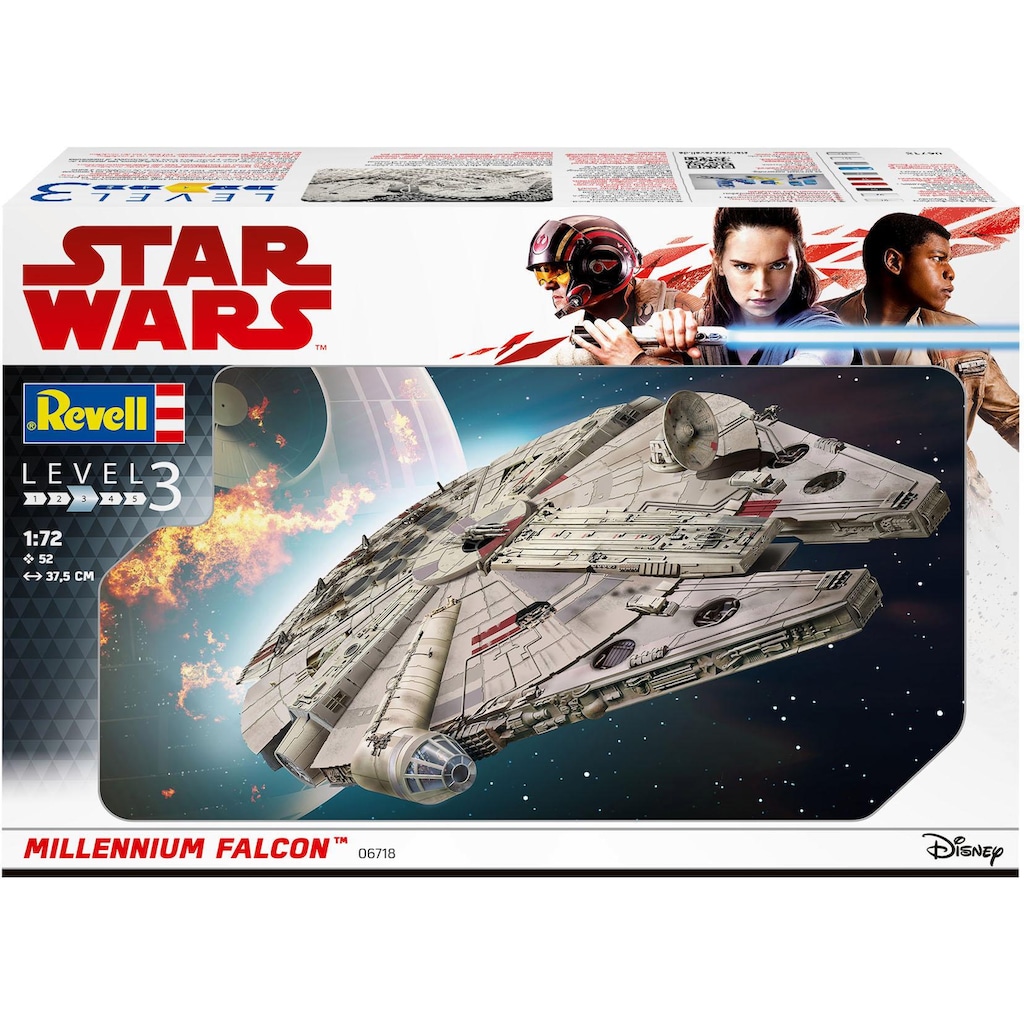 Revell® Modellbausatz »Star Wars, Millennium Falcon«, 1:72