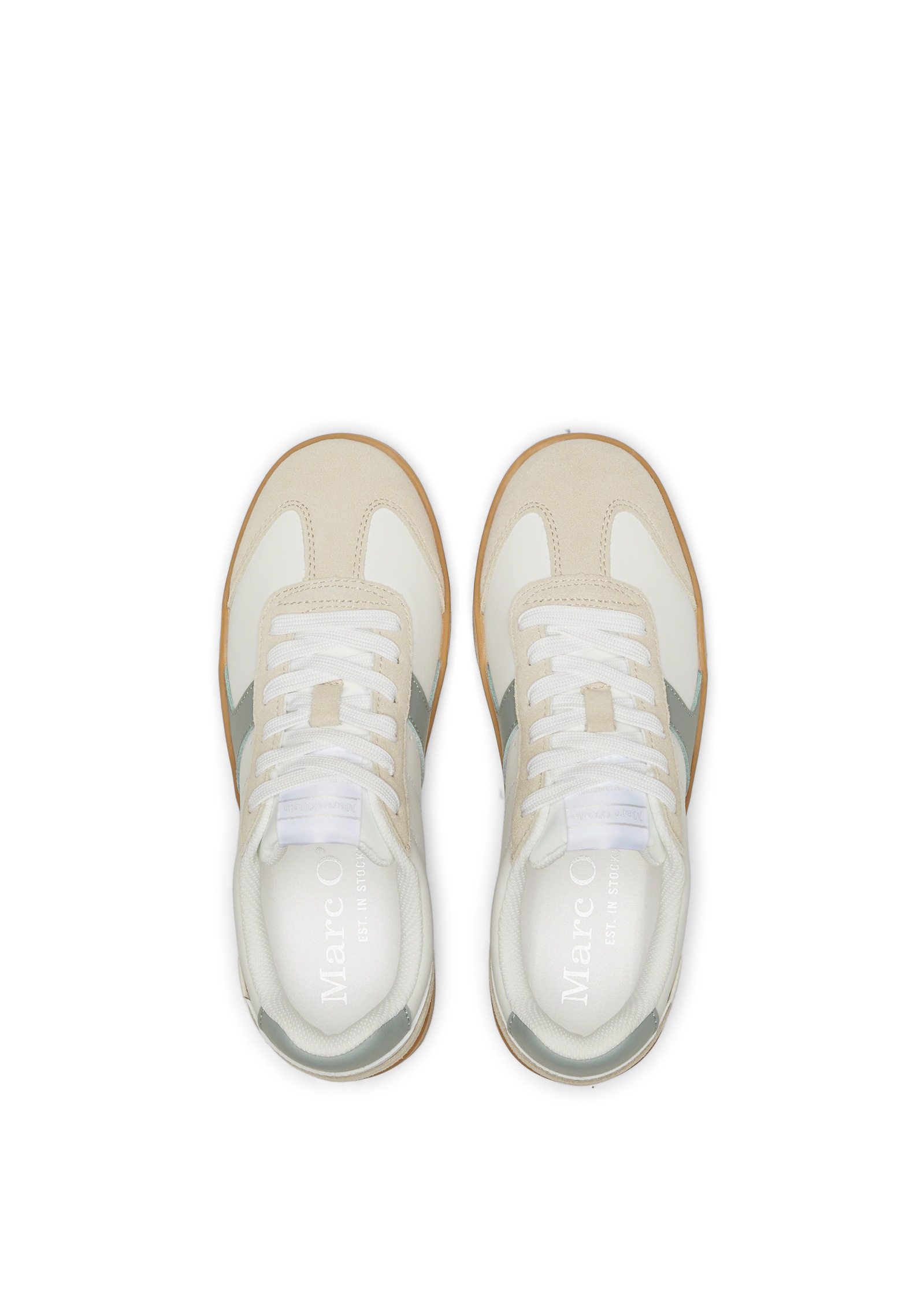Marc O'Polo Sneaker »aus Rindleder in Struktur-Mix«
