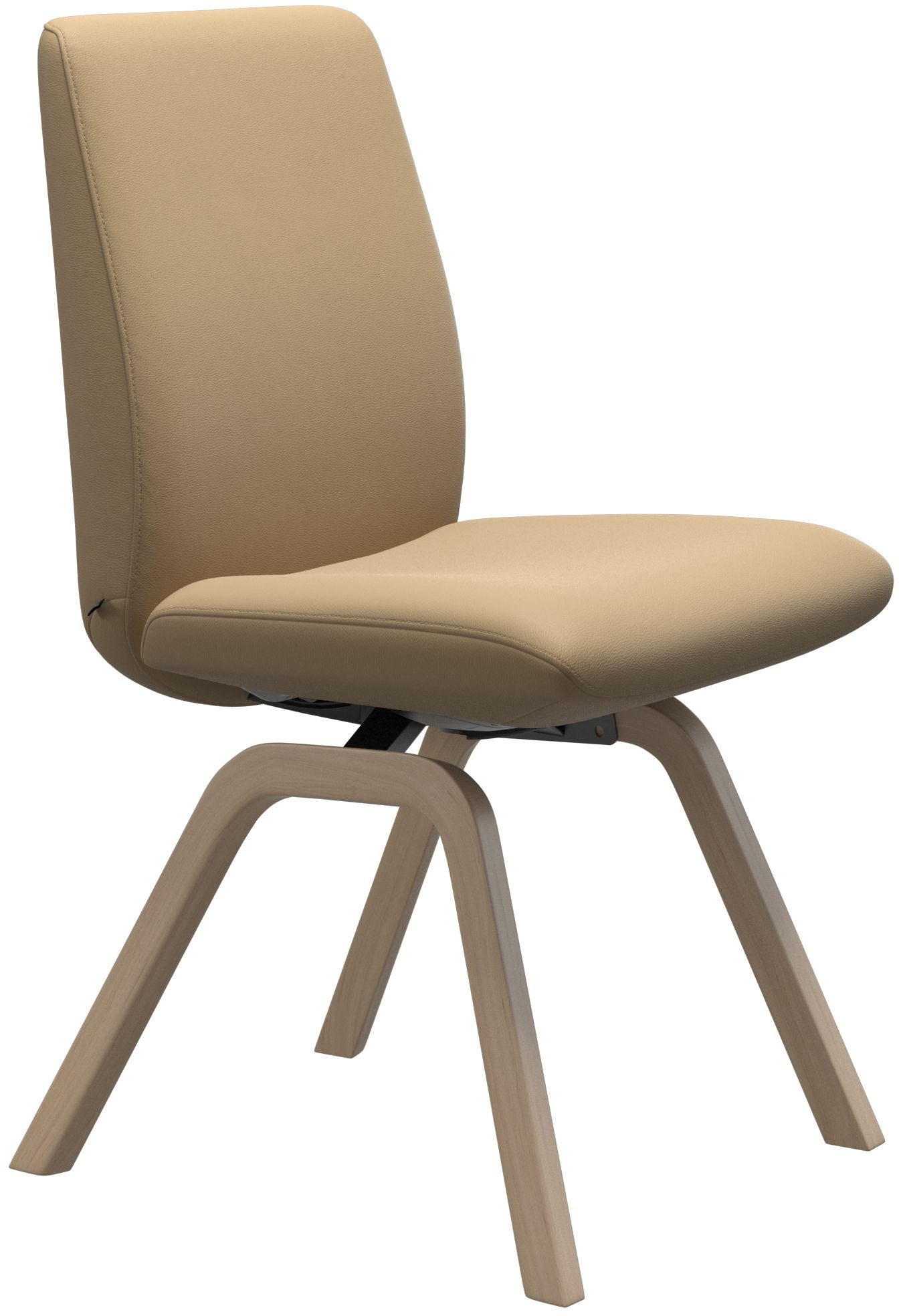 Stressless Polsterstuhl "Laurel" () Low Back, Größe L, mit schräggestellten Beinen in Eiche gekalkt