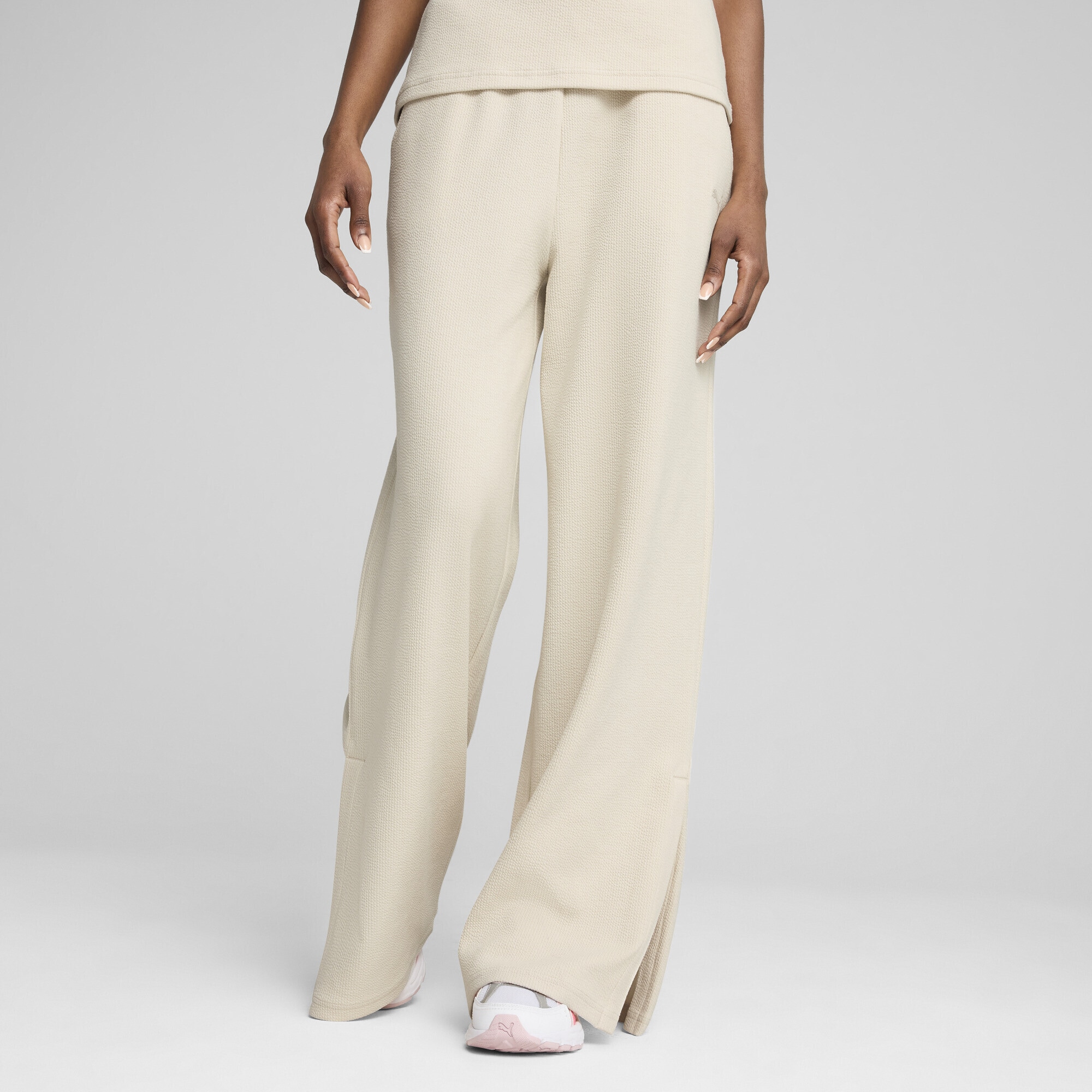 Thumbnail - PUMA Sporthose "HER Bequeme Straight Fit Hose mit hohem Bund Damen"