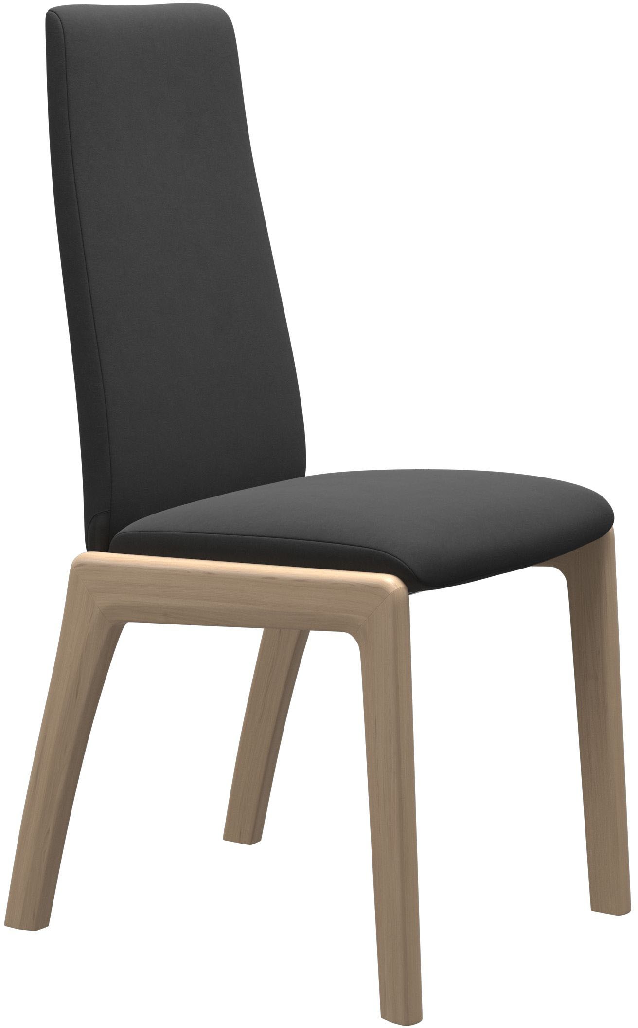 Stressless® Polsterstuhl »Laurel«, Microfaser DINAMICA, High Back, Größe M, mit abgerundeten Beinen in Eiche natur