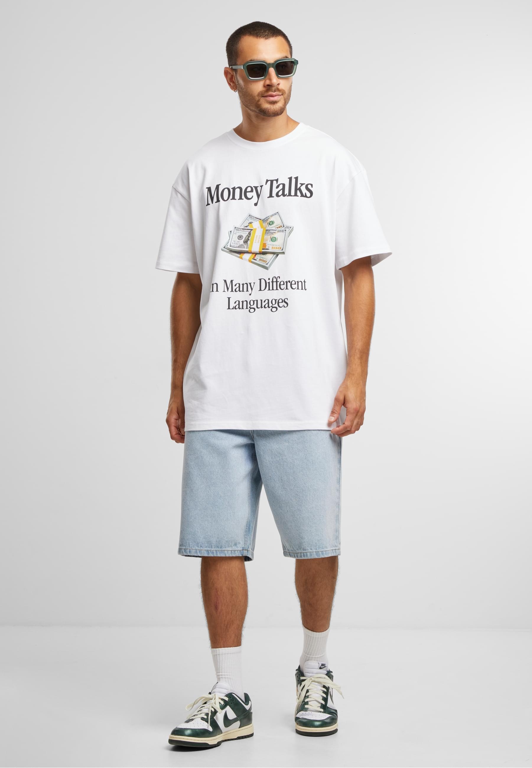 MisterTee T-Shirt »MisterTee Money Talks Oversize Tee«, (1 tlg.)